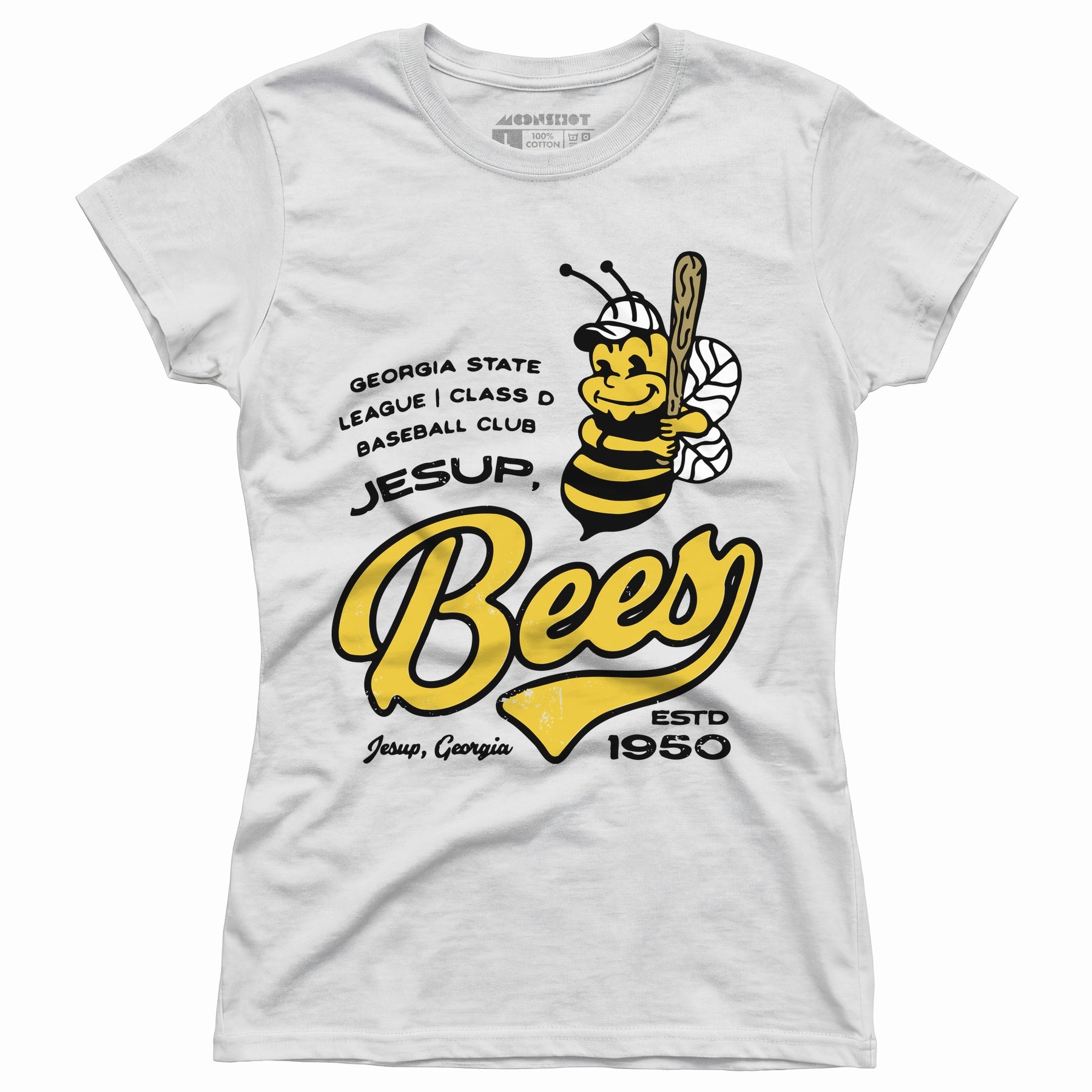 Jesup Bees - Georgia - Vintage Defunct Baseball Teams - Women's T-Shirt