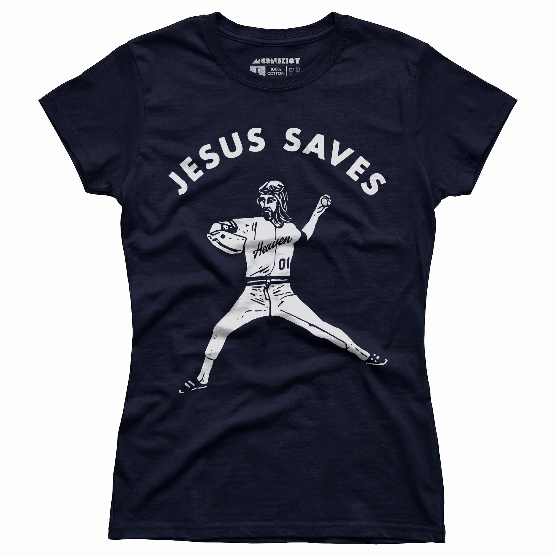Jesus Saves - Lefty - Women's T-Shirt