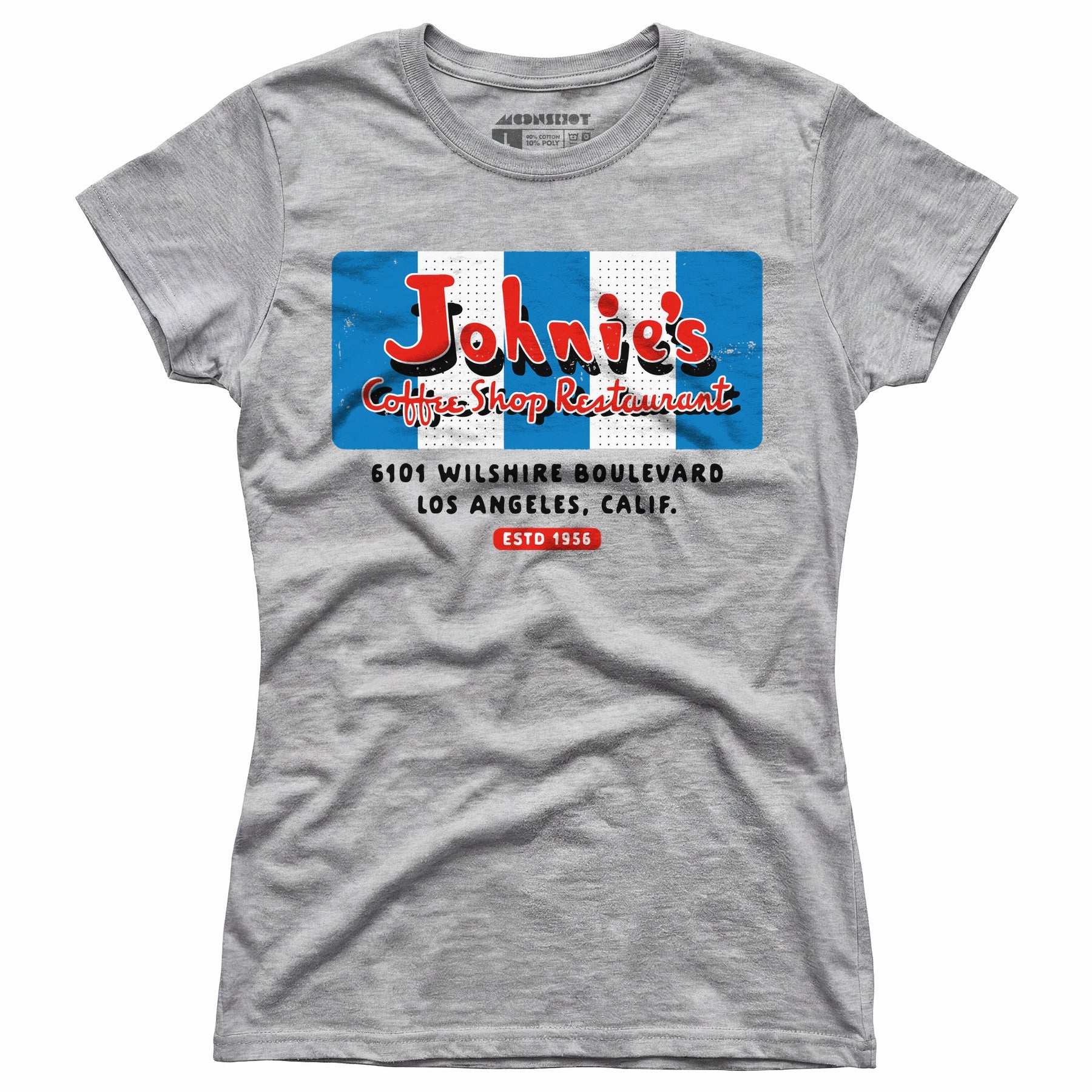 Johnie's Coffee Shop - Los Angeles, CA - Vintage Restaurant - Women's T-Shirt
