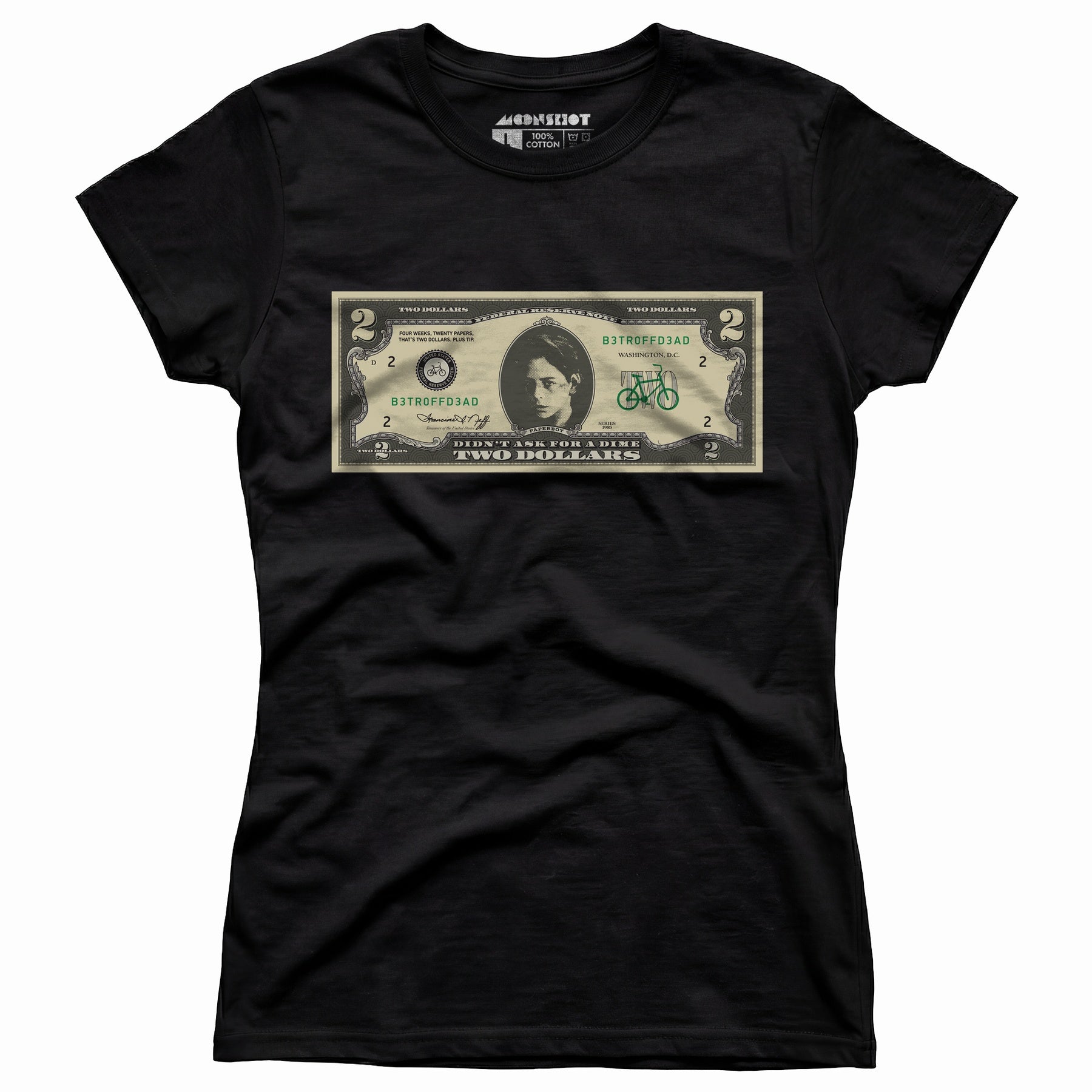 Johnny Two Dollar Bill Parody - Better Off Dead - Women's T-Shirt
