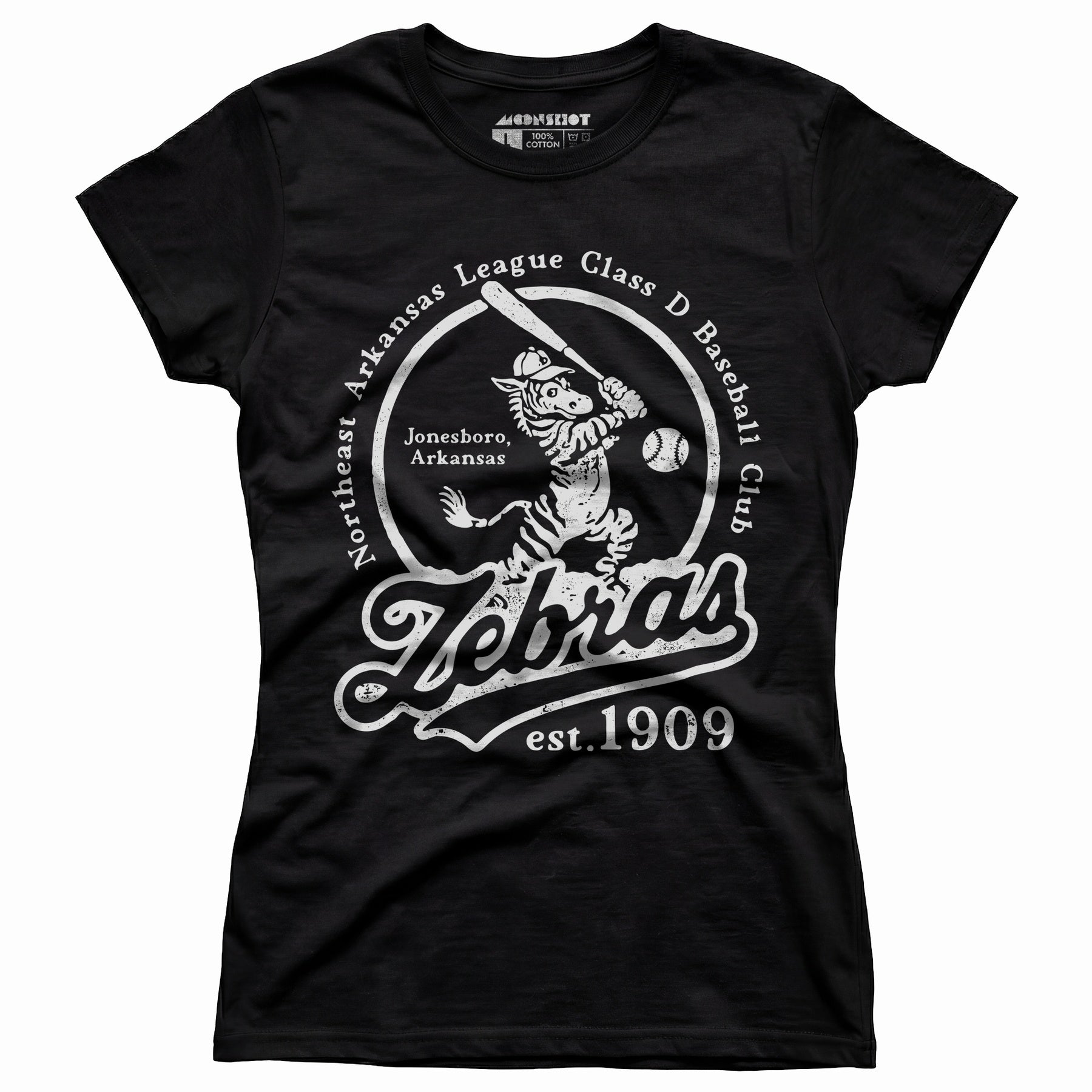 Jonesboro Zebras - Arkansas - Vintage Defunct Baseball Teams - Women's T-Shirt