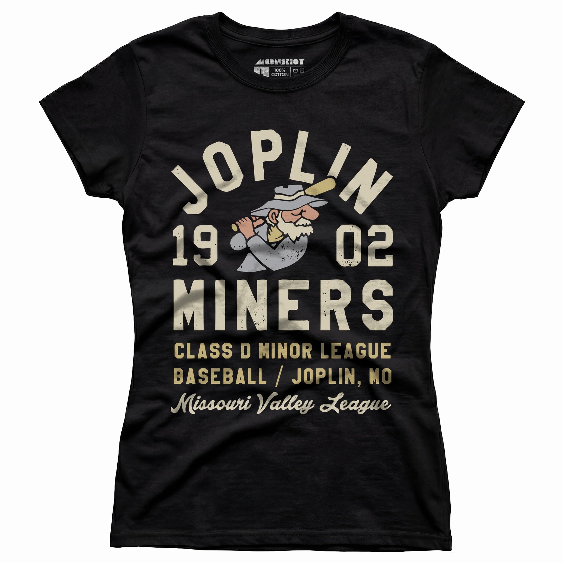 Joplin Miners - Missouri - Vintage Defunct Baseball Teams - Women's T-Shirt