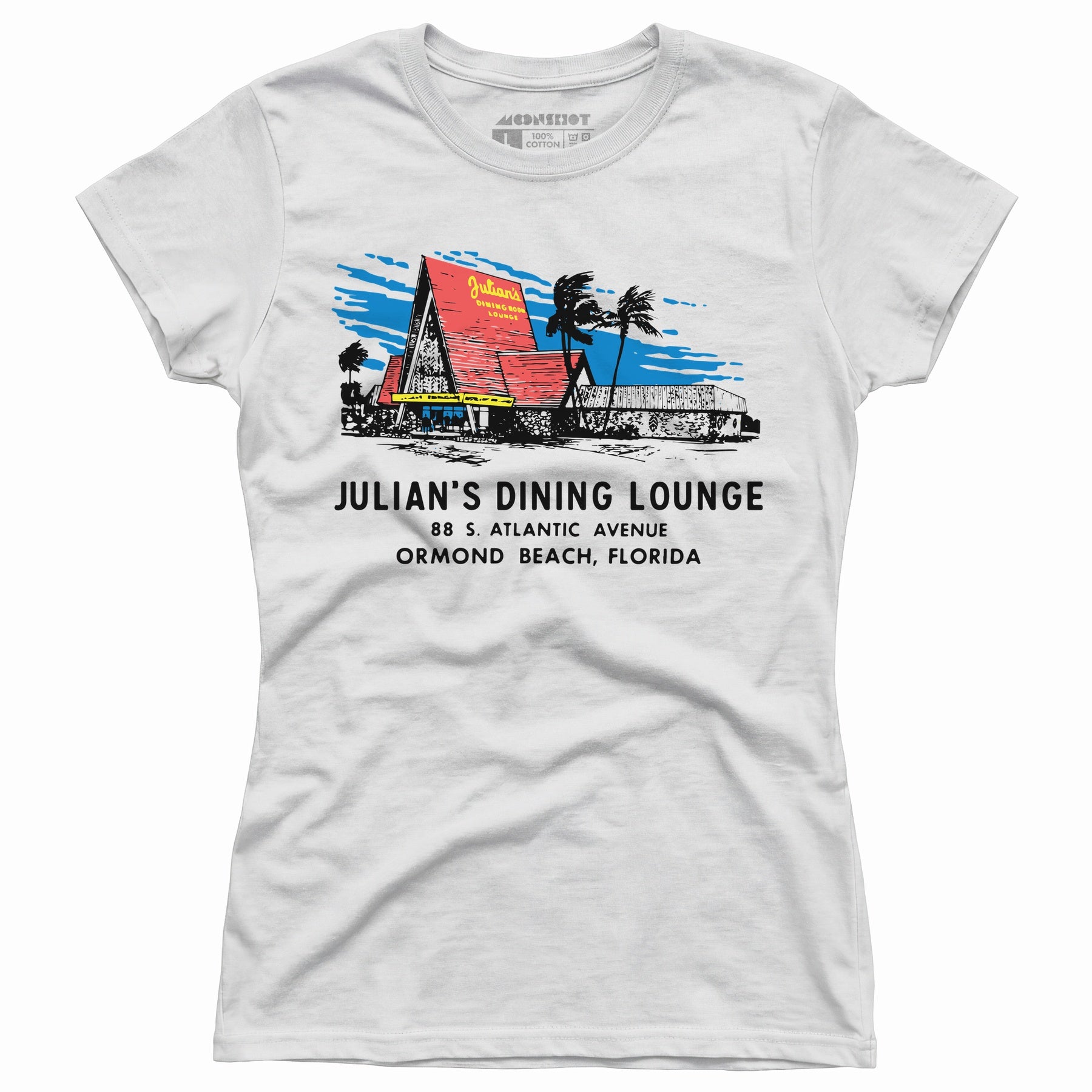 Julian's Dining Lounge - Ormond Beach, FL - Vintage Restaurant - Women's T-Shirt
