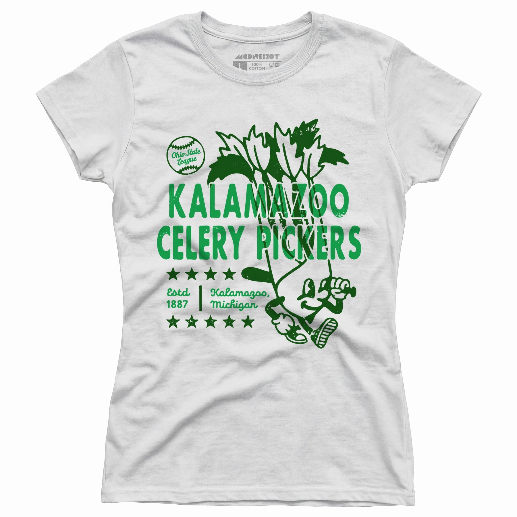 Kalamazoo Celery Pickers - Michigan - Vintage Defunct Baseball Teams - Women's T-Shirt