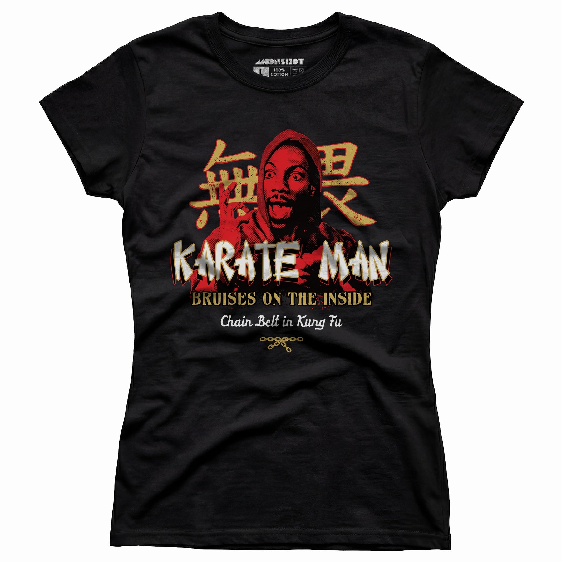 Karate Man - Chain Belt in Kung Fu - Women's T-Shirt