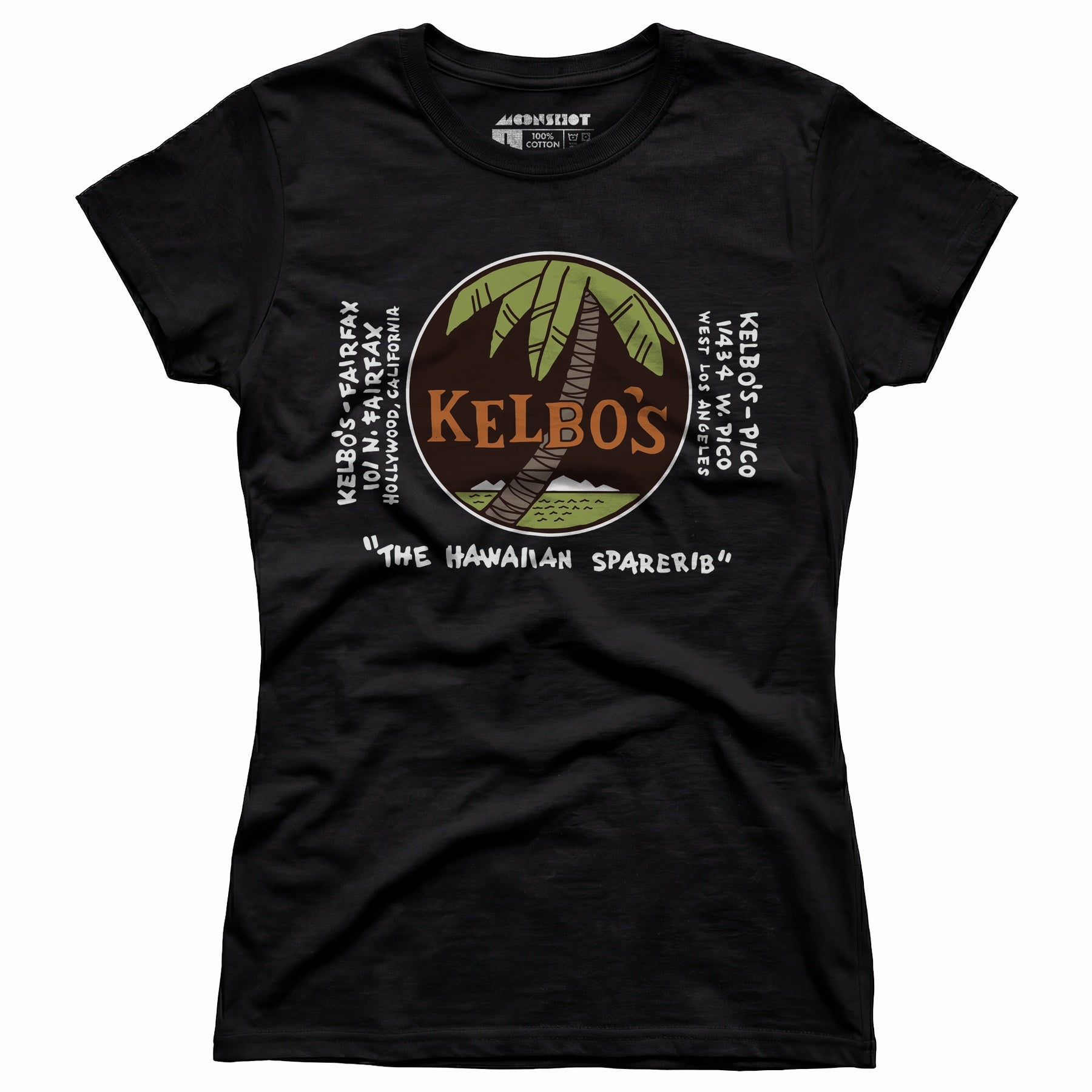 Kelbo's - Los Angeles, CA - Vintage Tiki Bar - Women's T-Shirt