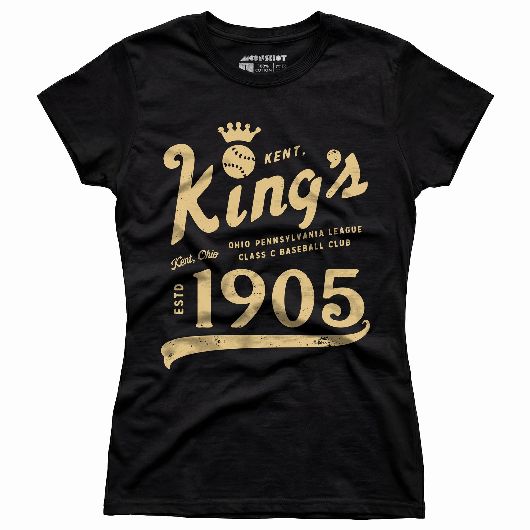 Kent Kings - Ohio - Vintage Defunct Baseball Teams - Women's T-Shirt