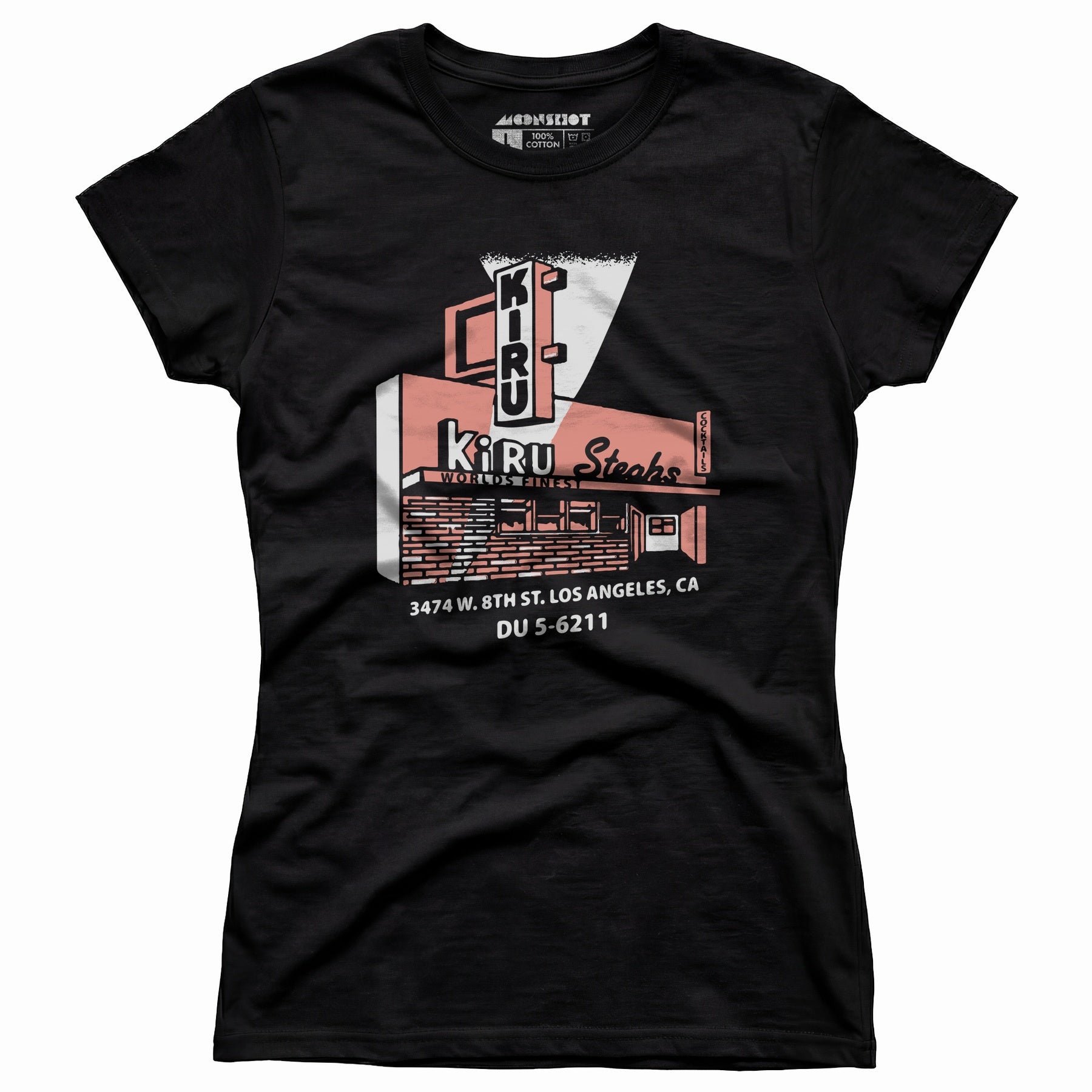 Kiru Steaks - Los Angeles, CA - Vintage Restaurant - Women's T-Shirt
