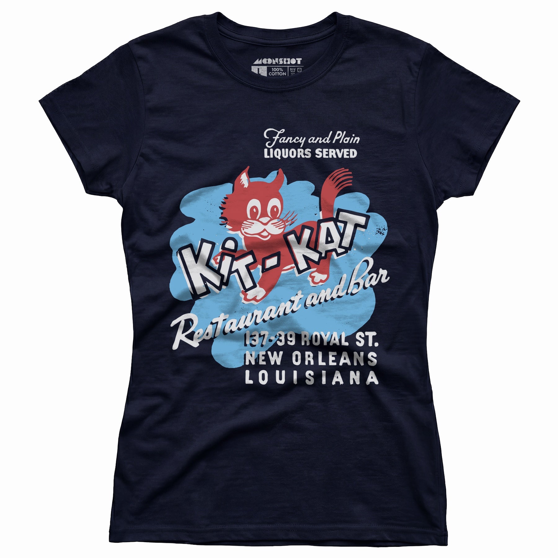 Kit-Kat - New Orleans, LA - Vintage Restaurant - Women's T-Shirt