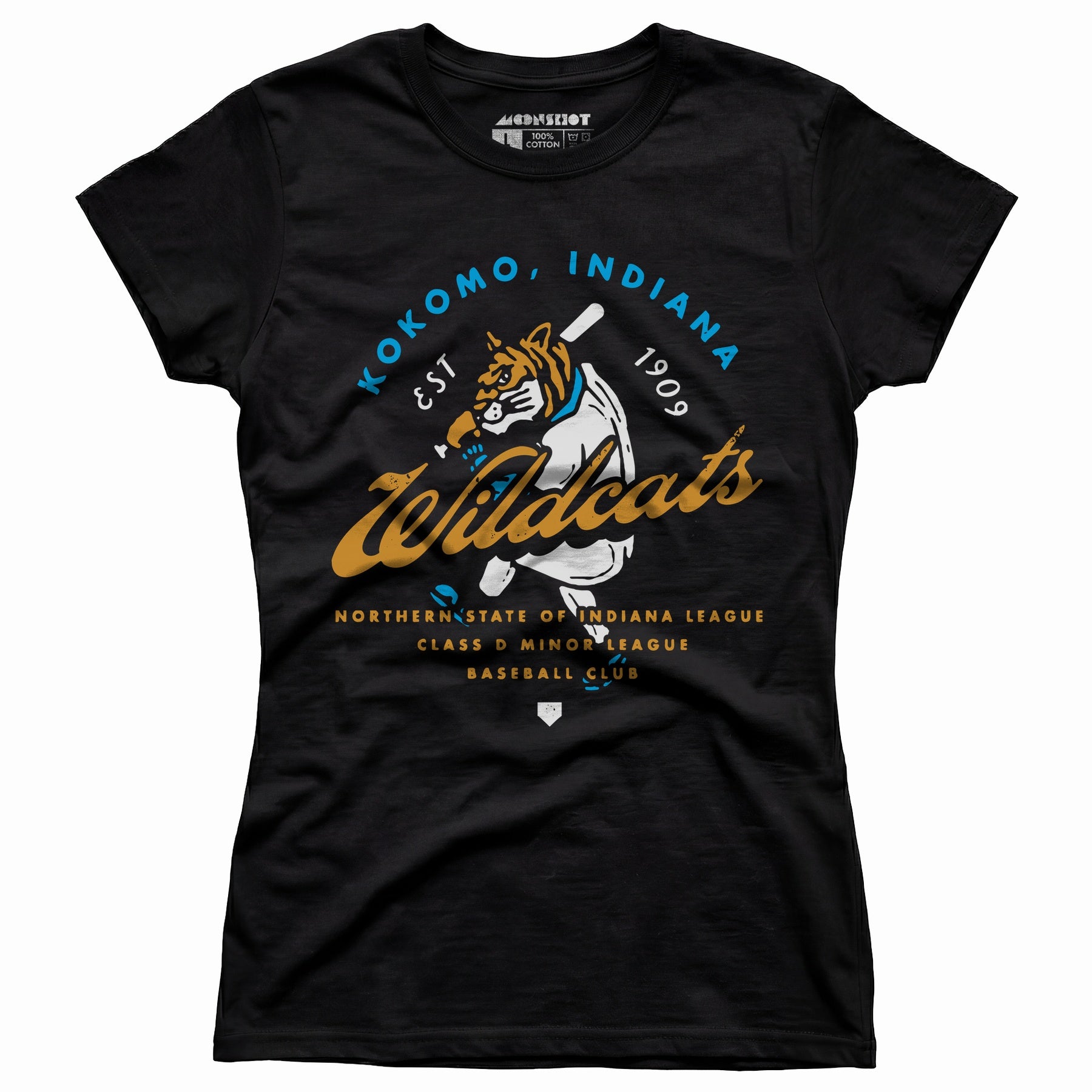 Kokomo Wildcats - Indiana - Vintage Defunct Baseball Teams - Women's T-Shirt