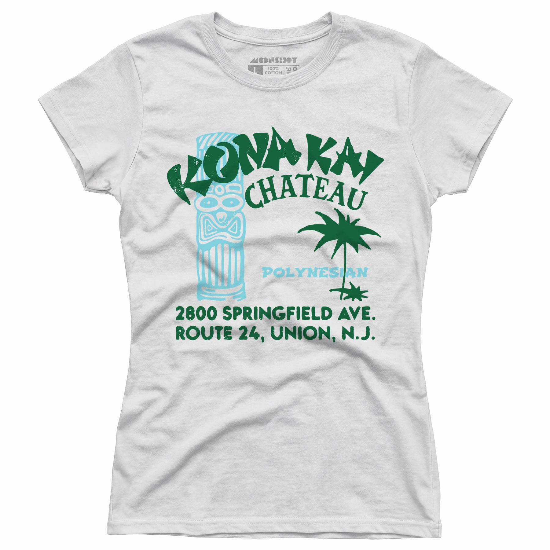 Kona Kai Chateau - Union, NJ - Vintage Tiki Bar - Women's T-Shirt