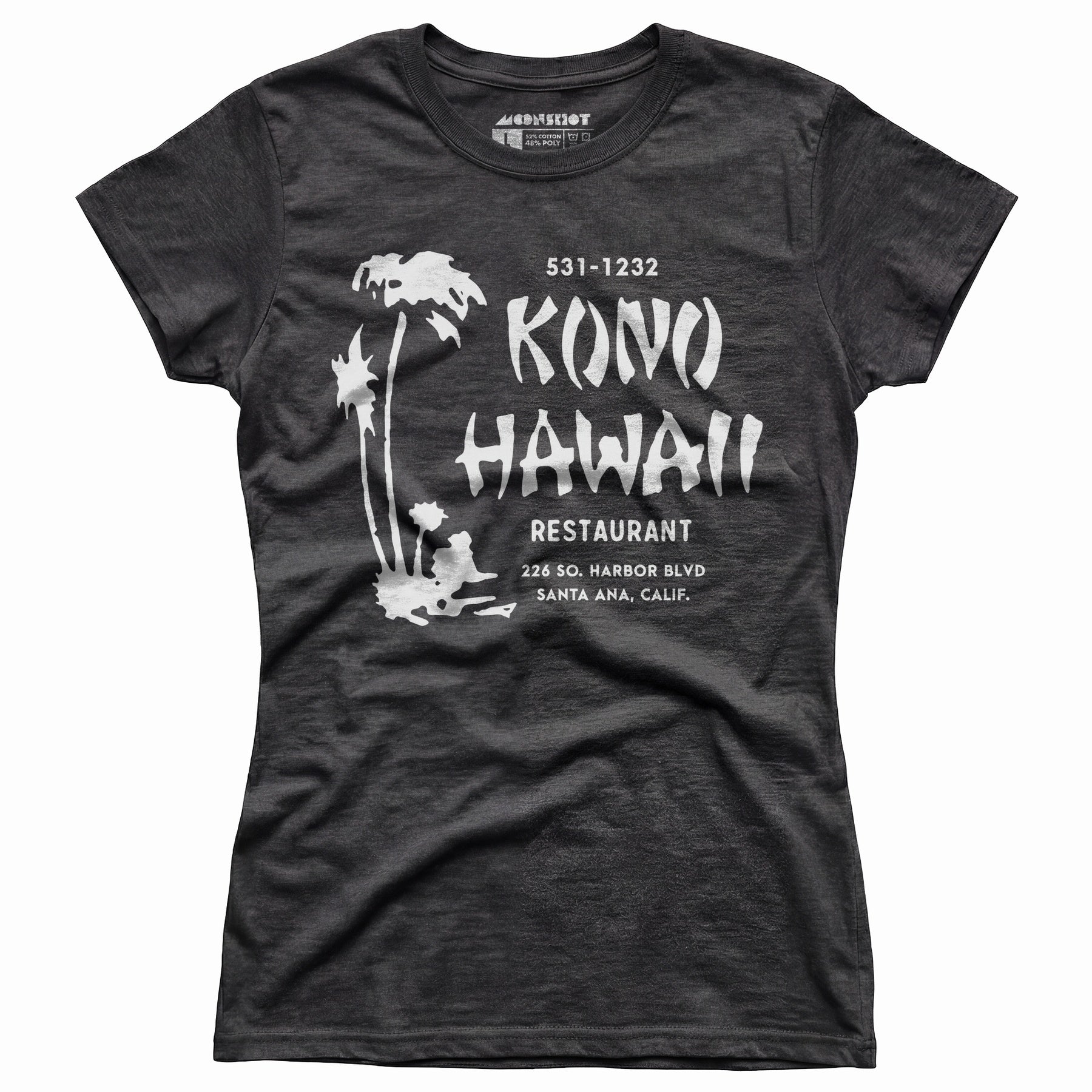 Kono Hawaii - Santa Ana, CA - Vintage Tiki Bar - Women's T-Shirt