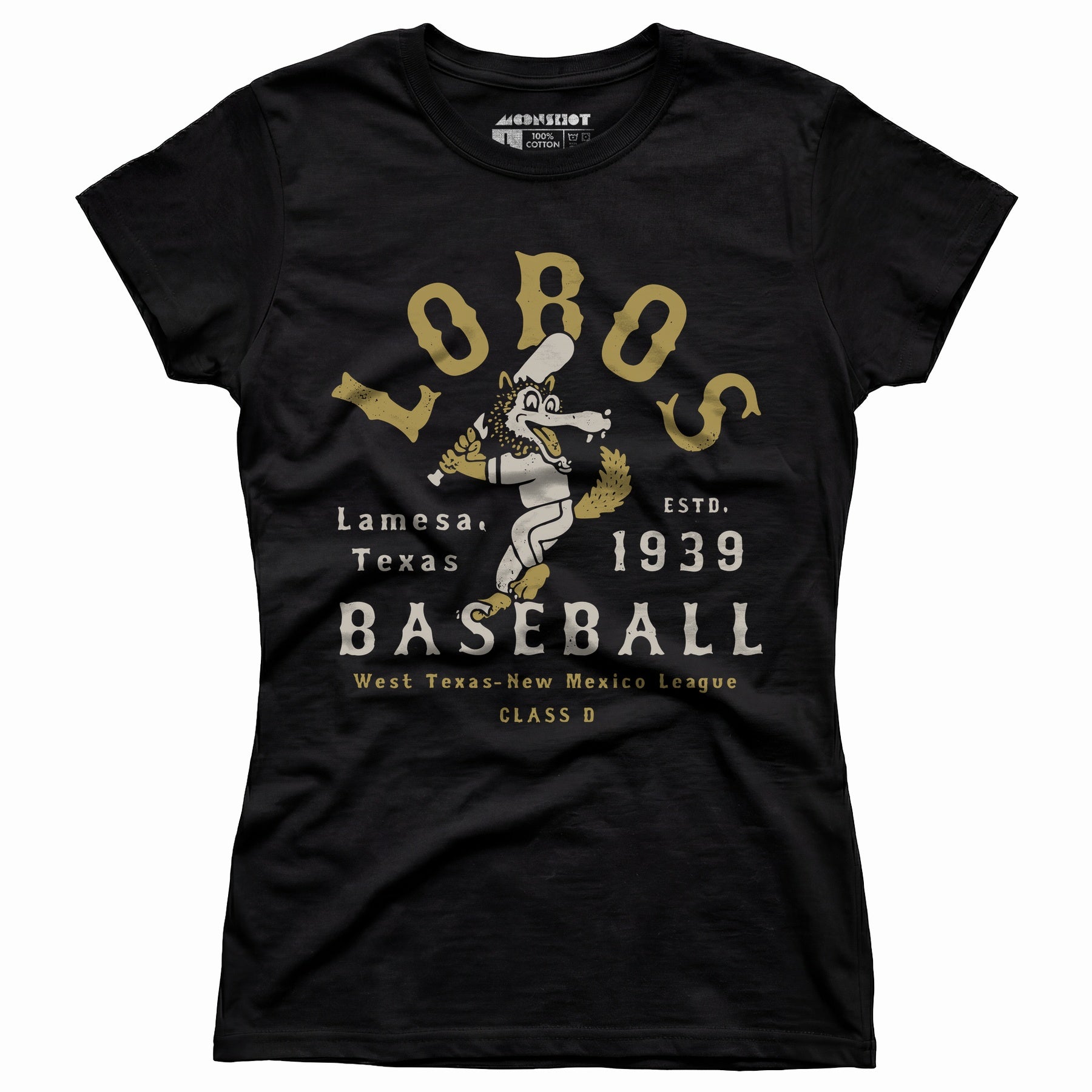 Lamesa Lobos - Texas - Vintage Defunct Baseball Teams - Women's T-Shirt