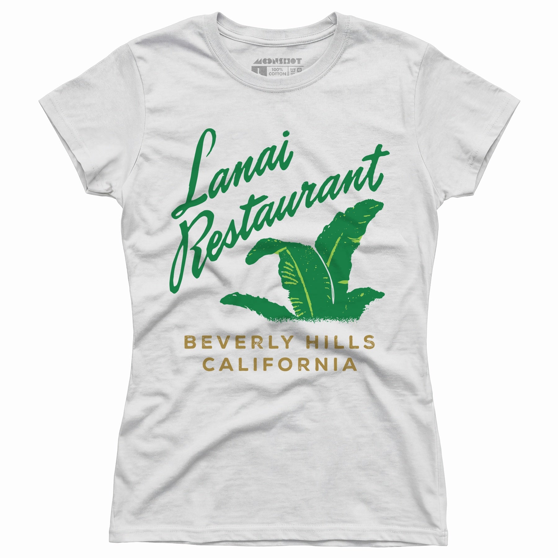 Lanai - Beverly Hills, CA - Vintage Restaurant - Women's T-Shirt
