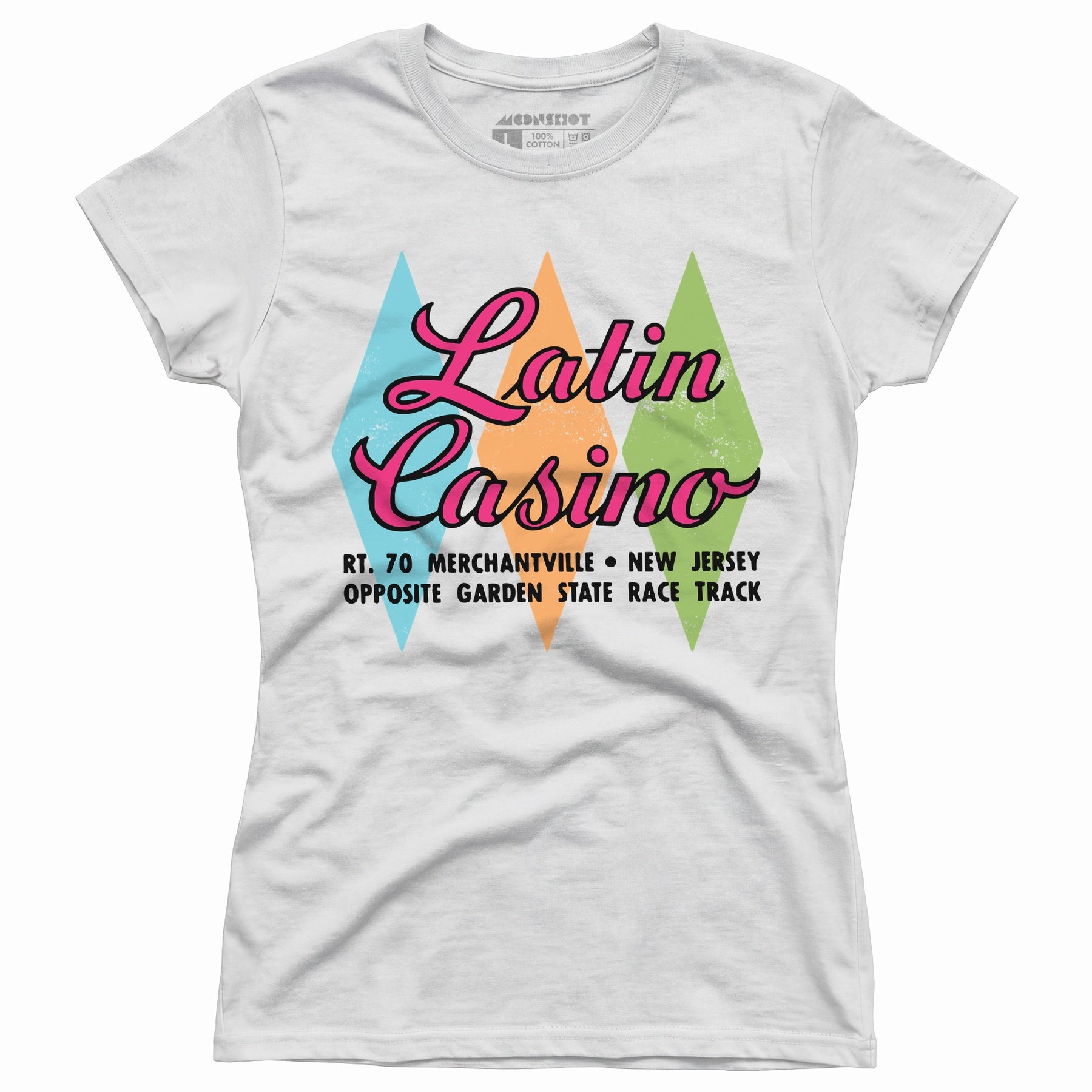 Latin Casino - Cherry Hill, New Jersey - Vintage Nightclub - Women's T-Shirt