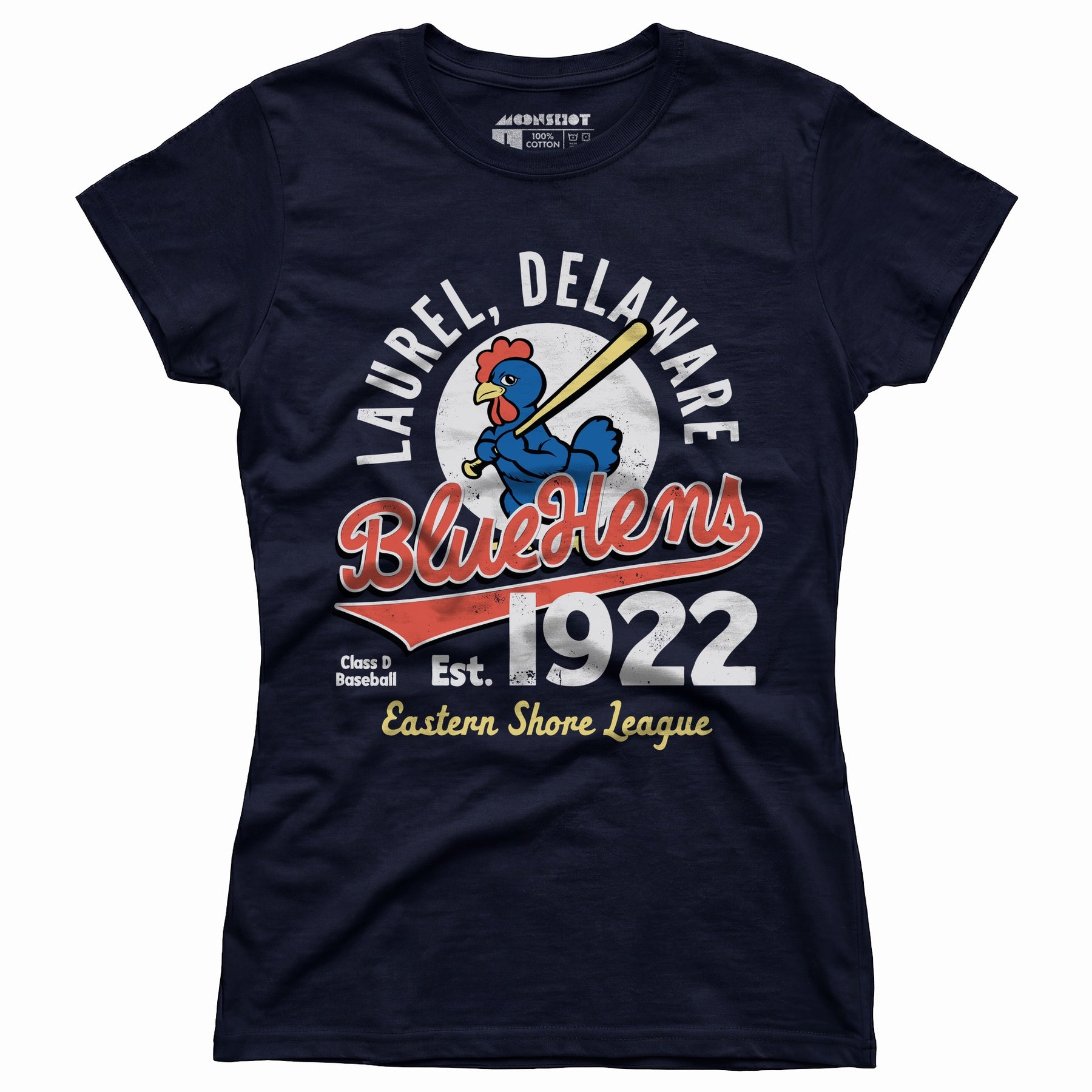 Laurel Blue Hens - Delaware - Vintage Defunct Baseball Teams - Women's T-Shirt
