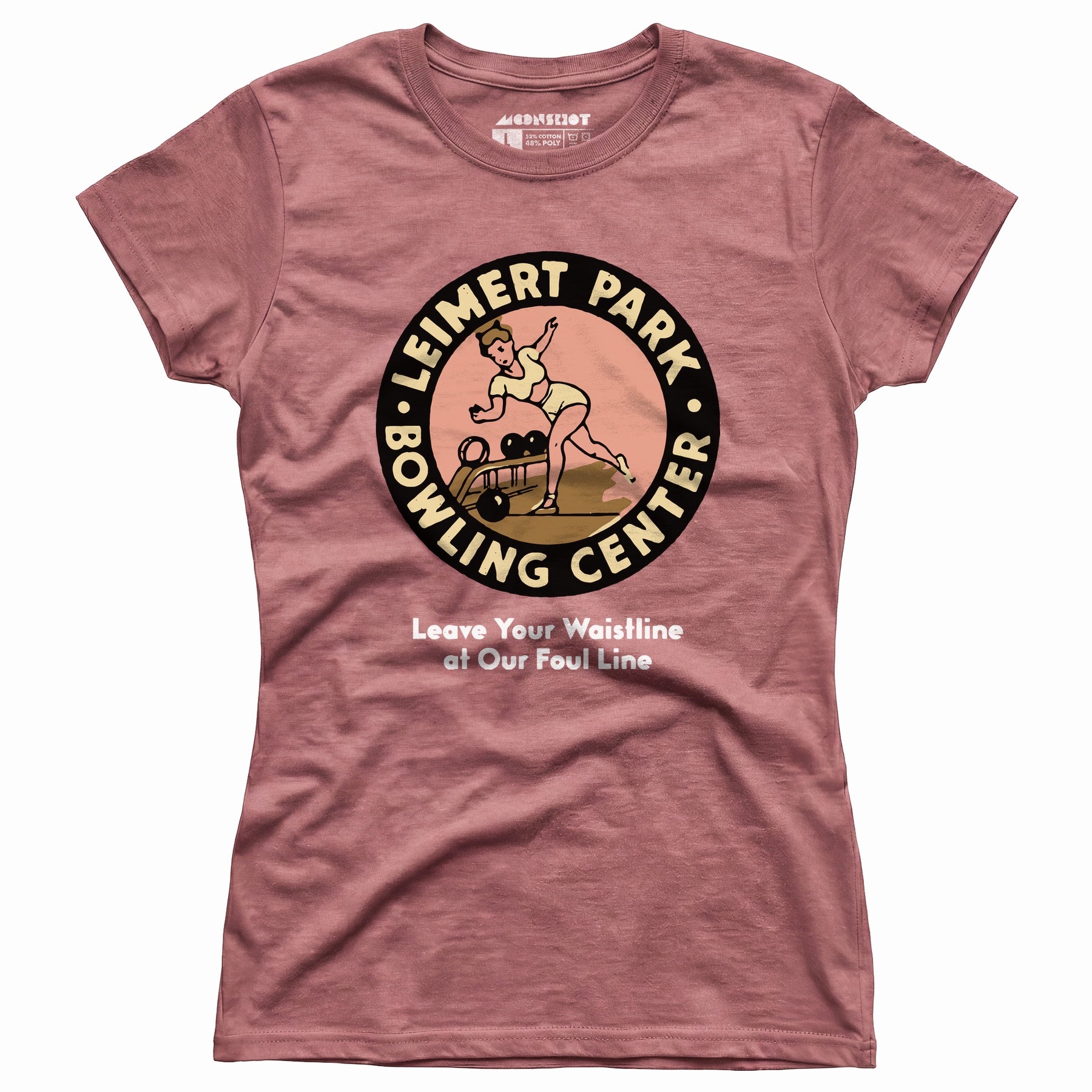 Leimert Park Bowling Center - Los Angeles, CA - Vintage Bowling Alley - Women's T-Shirt