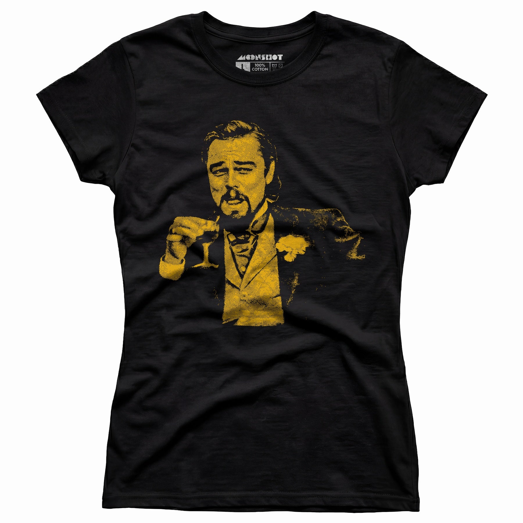 Leonardo DiCaprio Django Laughing Reaction Meme - Women's T-Shirt