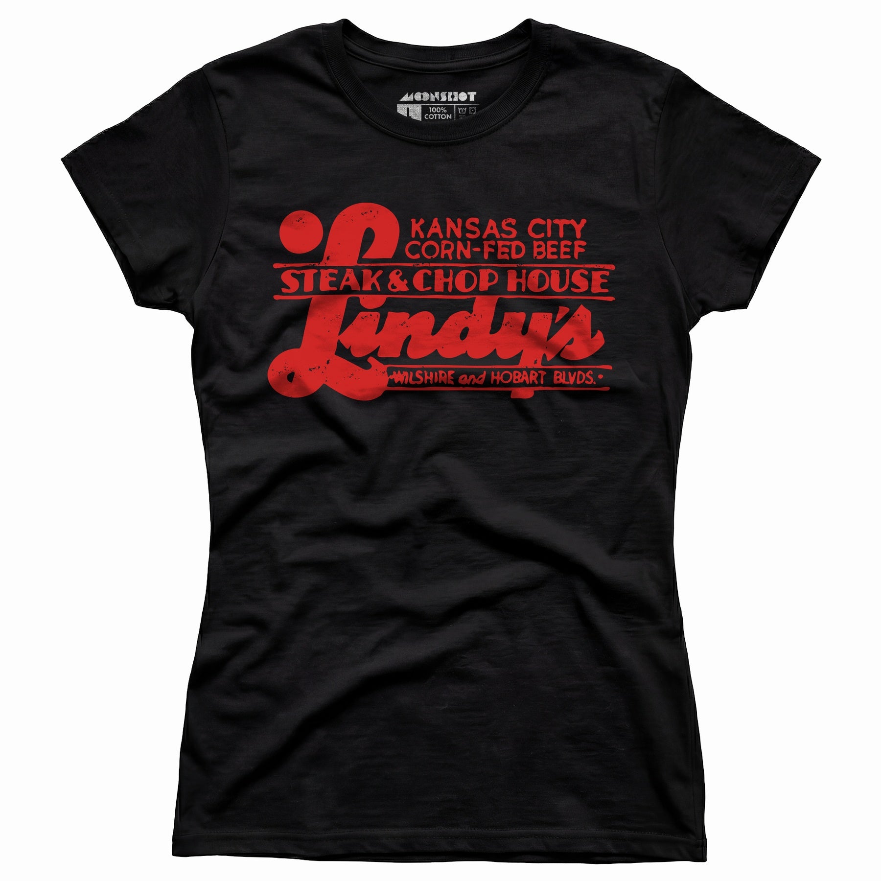 Lindy's Steak & Chop House - Los Angeles, CA - Vintage Restaurant - Women's T-Shirt