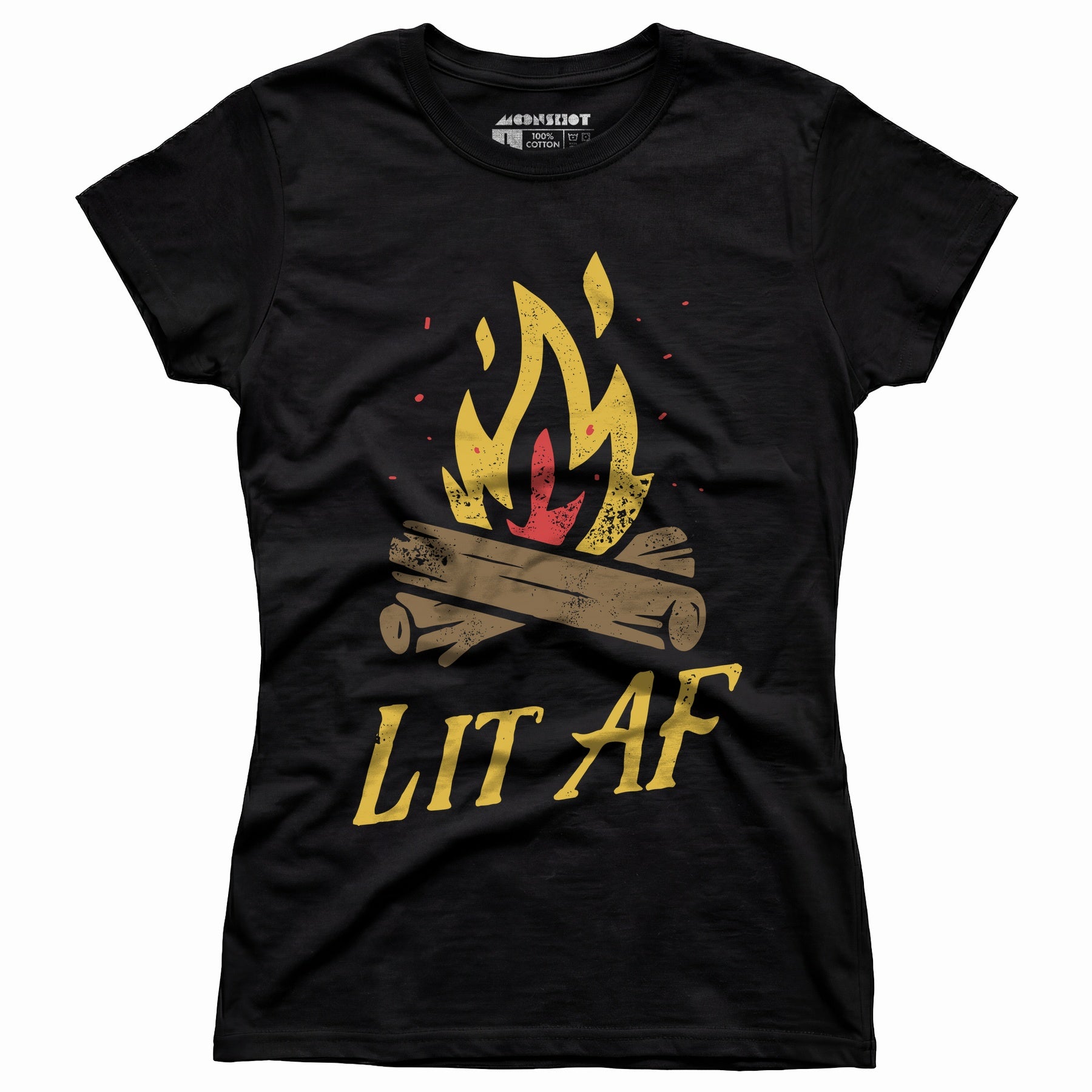 Lit AF Campfire - Women's T-Shirt