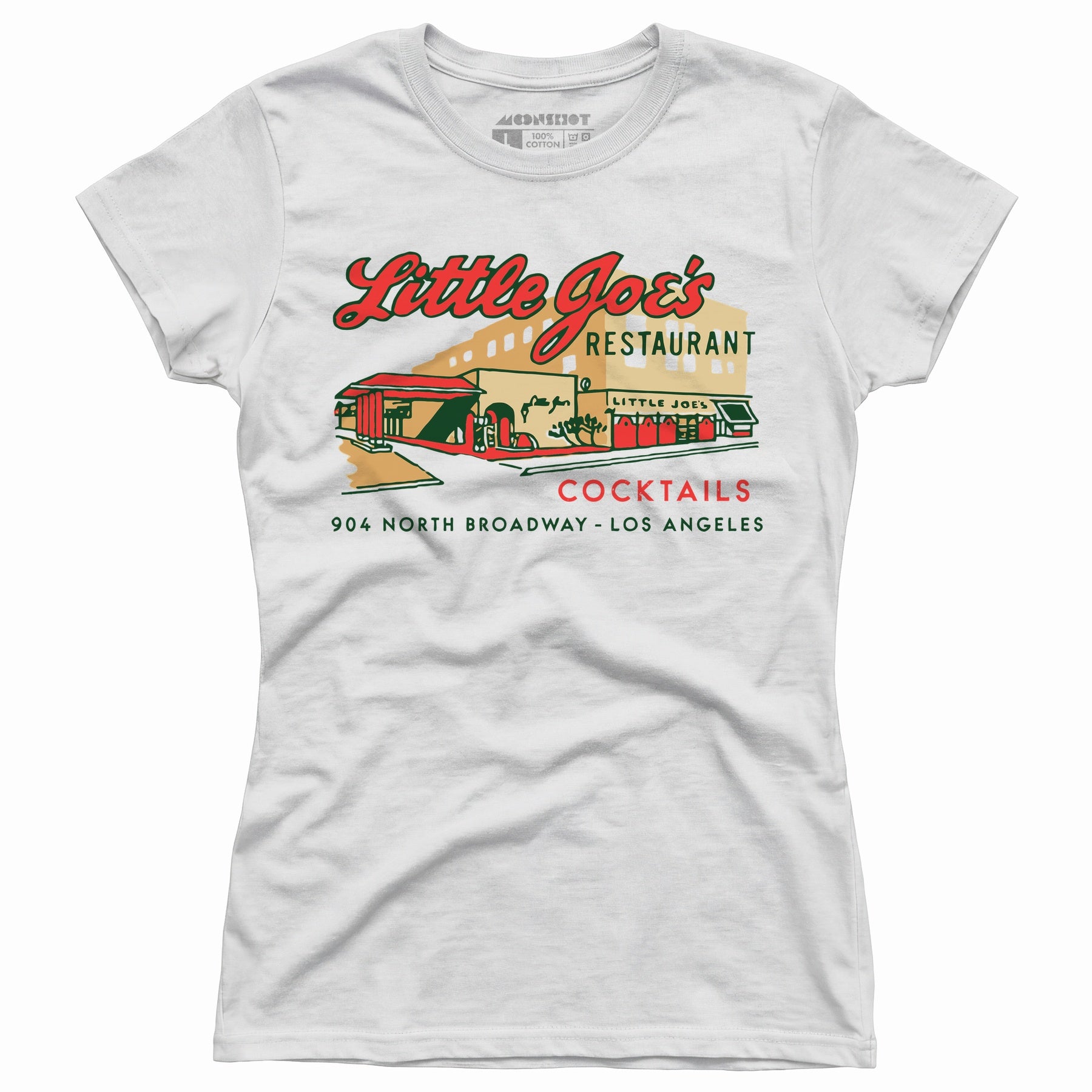 Little Joe's - Los Angeles, CA - Vintage Restaurant - Women's T-Shirt