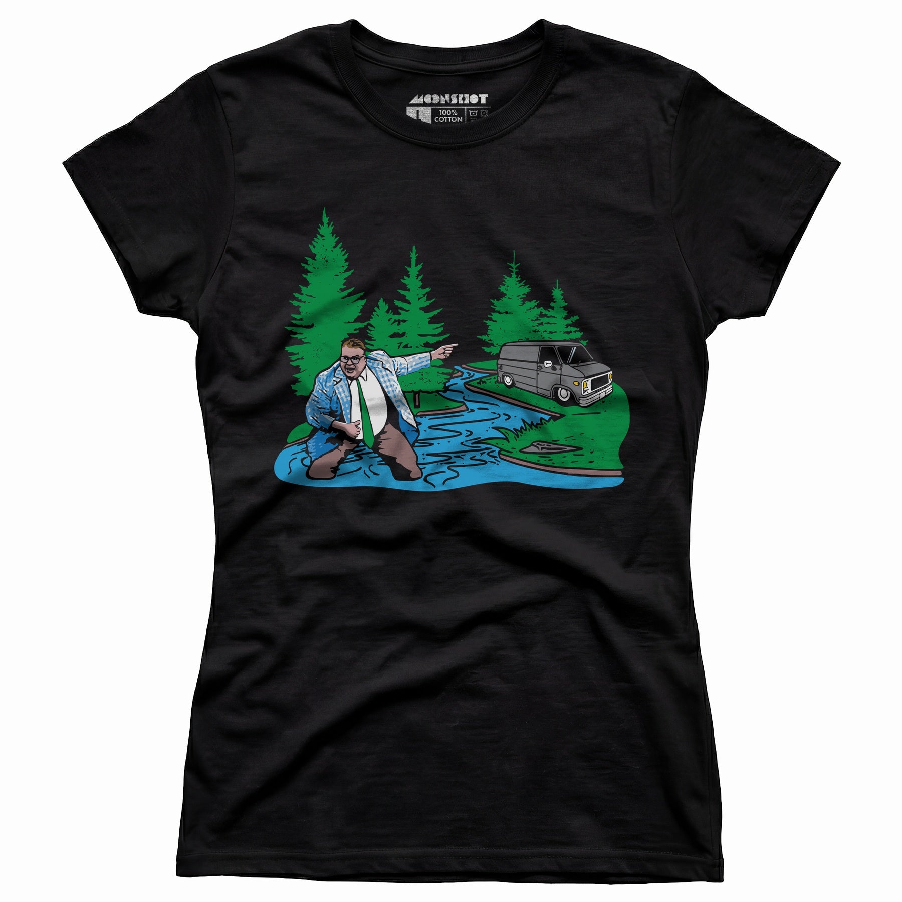 Livin' in a Van Down by The River - Women's T-Shirt