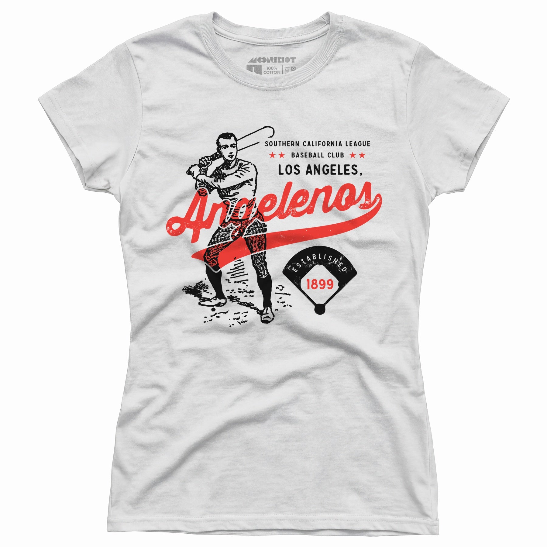 Los Angeles Angelenos - California - Vintage Defunct Baseball Teams - Women's T-Shirt