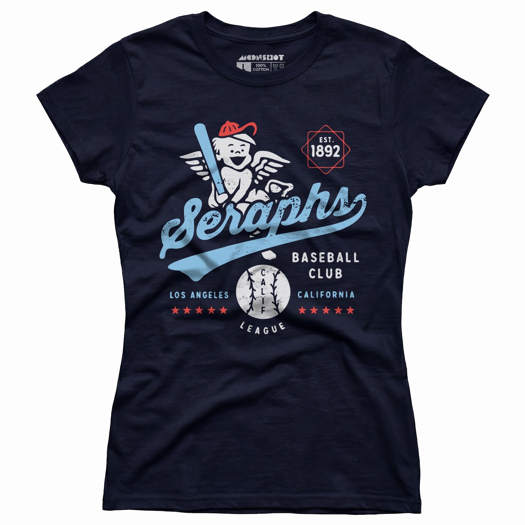 Los Angeles Seraphs - California - Vintage Defunct Baseball Teams - Women's T-Shirt