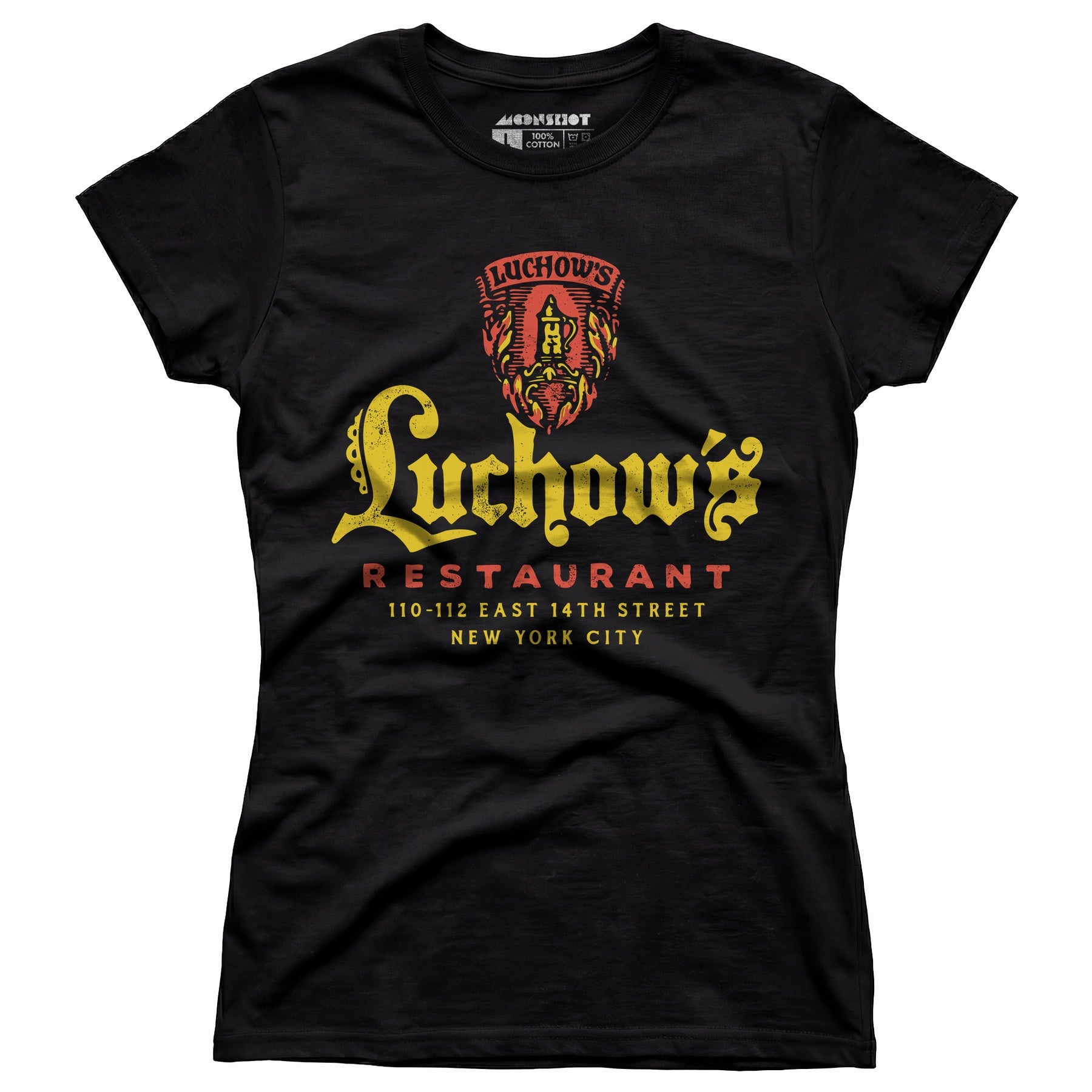Luchow's - New York City, NY - Vintage Restaurant - Women's T-Shirt
