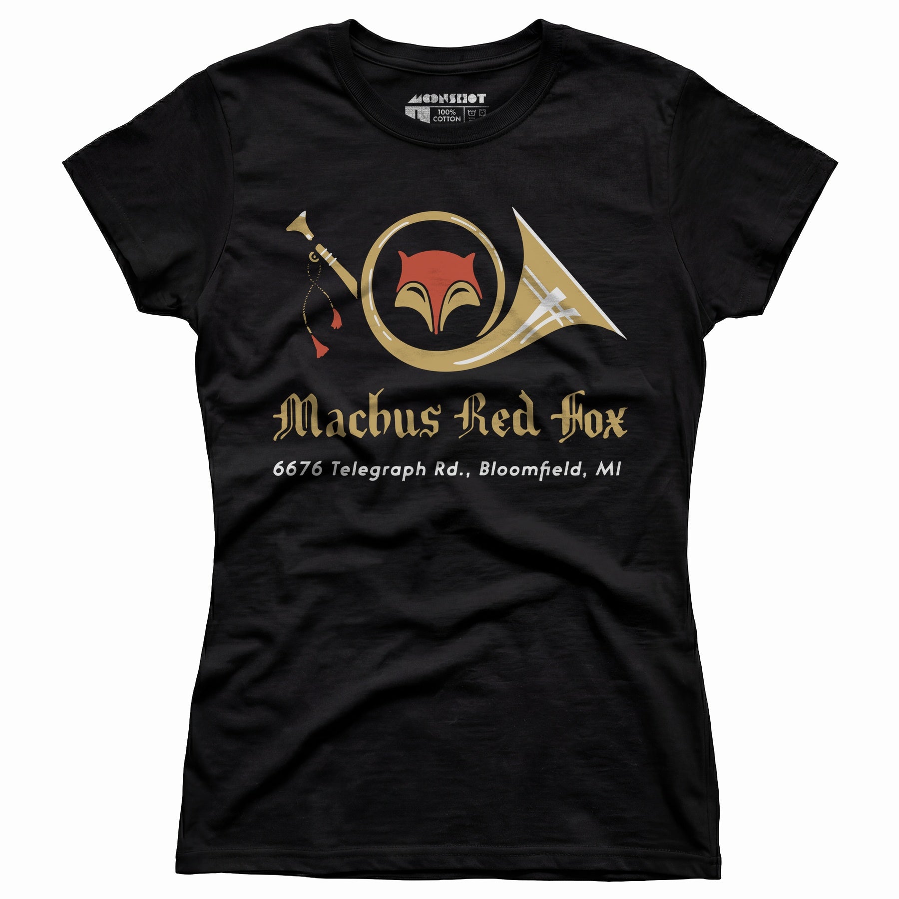 Machus Red Fox - Bloomfield, MI - Vintage Restaurant - Women's T-Shirt