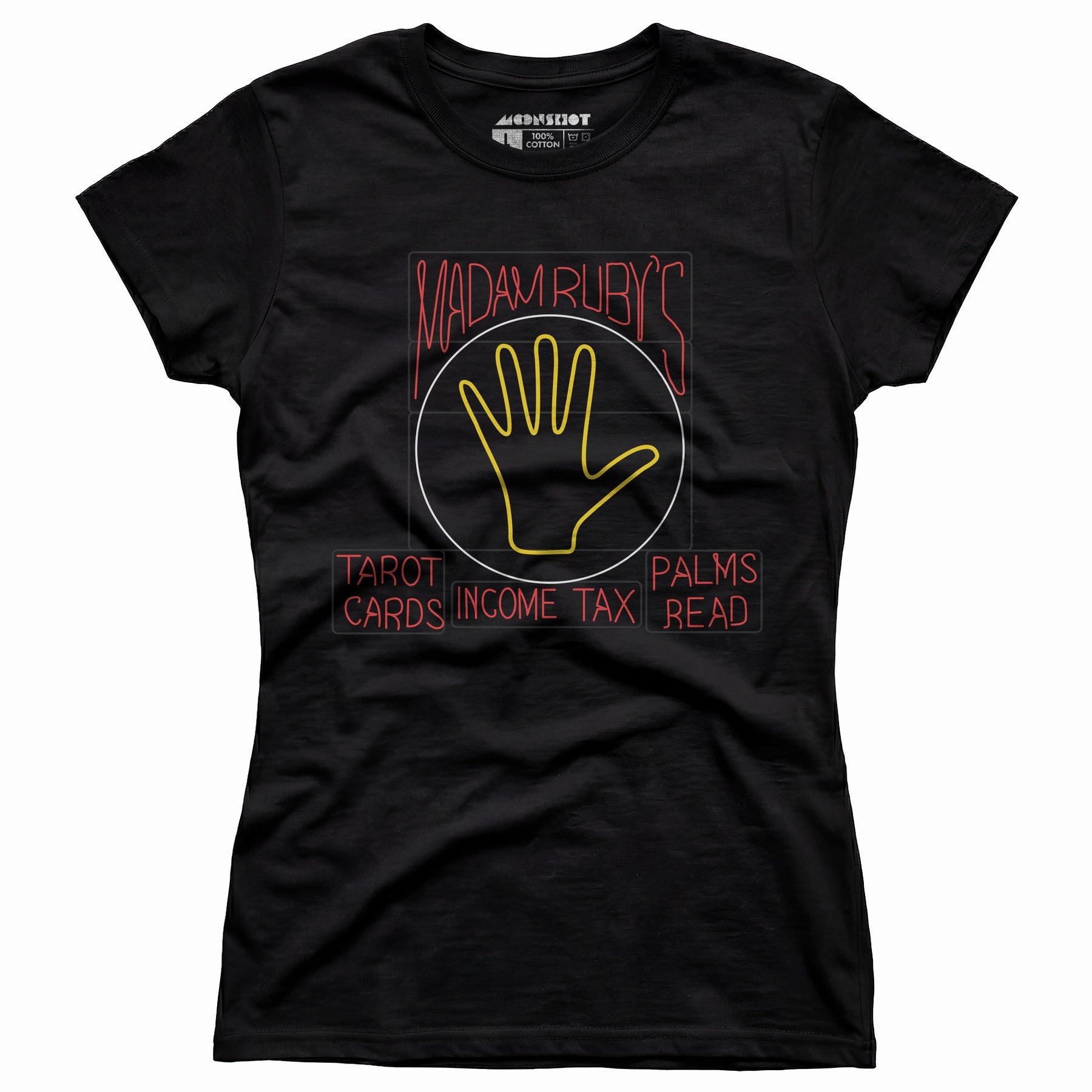 Madam Ruby's Tarot Cards & Palm Reading - Women's T-Shirt
