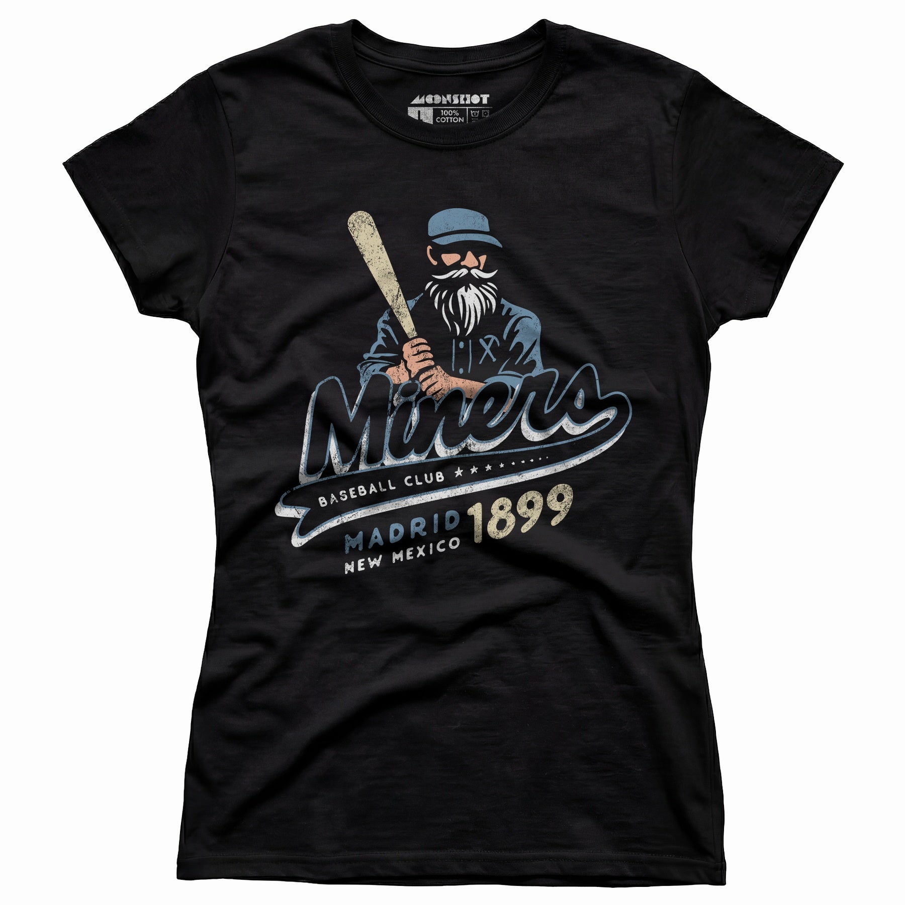 Madrid Miners - New Mexico - Vintage Defunct Baseball Teams - Women's T-Shirt