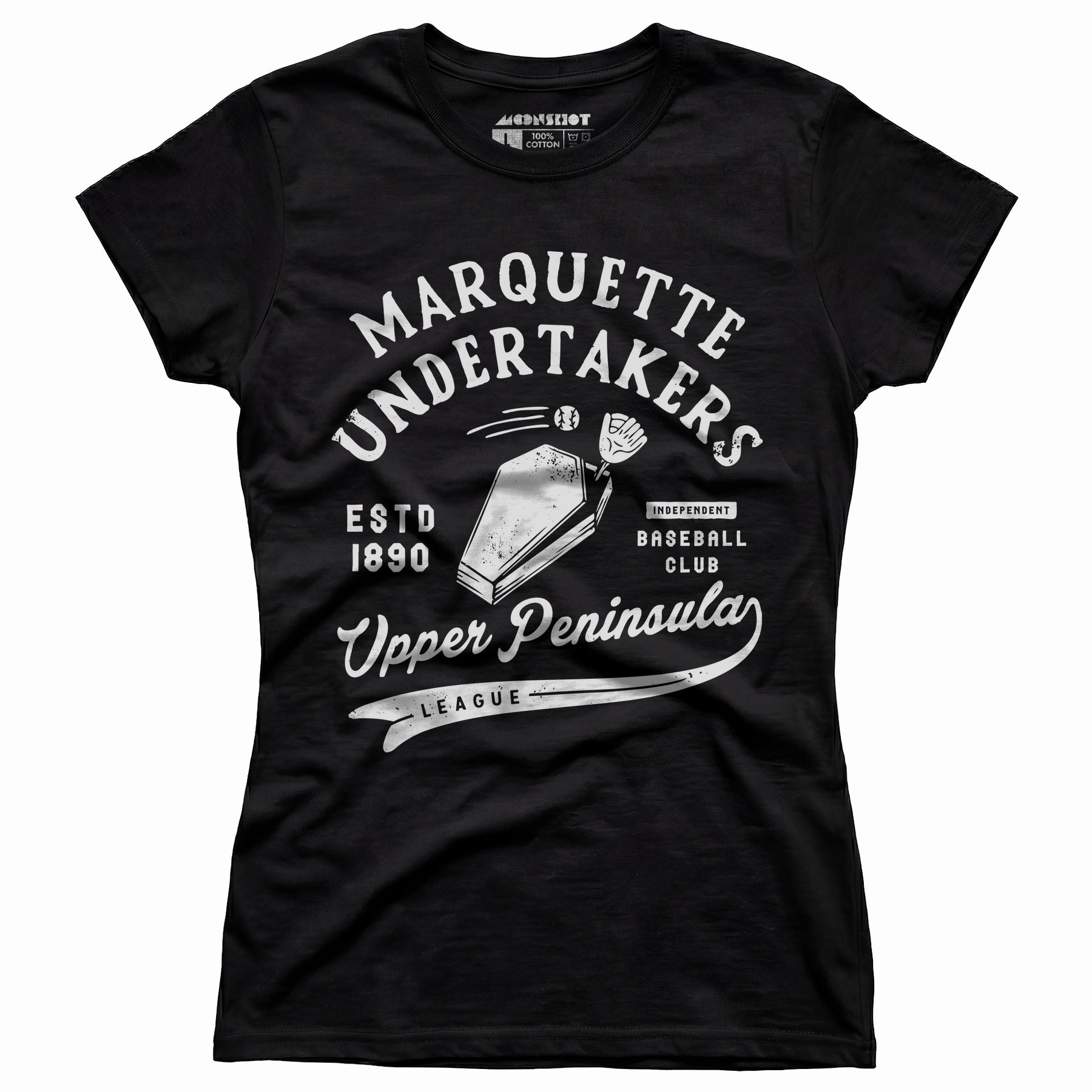Marquette Undertakers - Michigan - Vintage Defunct Baseball Teams - Women's T-Shirt