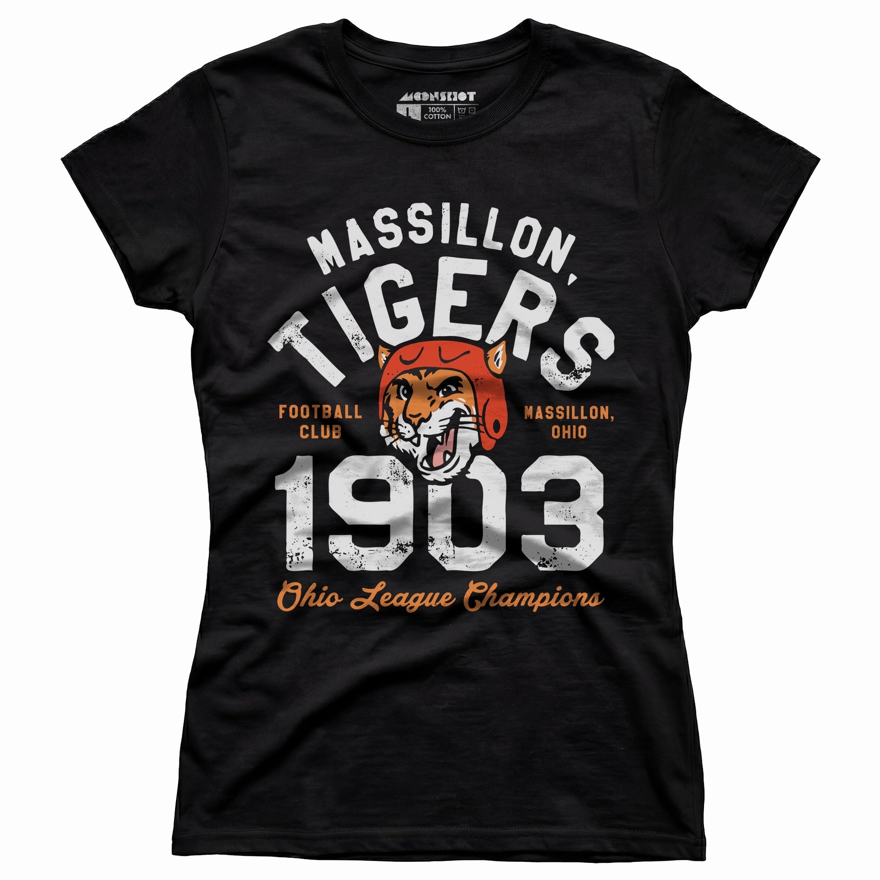Massillon Tigers - Ohio - Vintage Defunct Football Teams - Women's T-Shirt