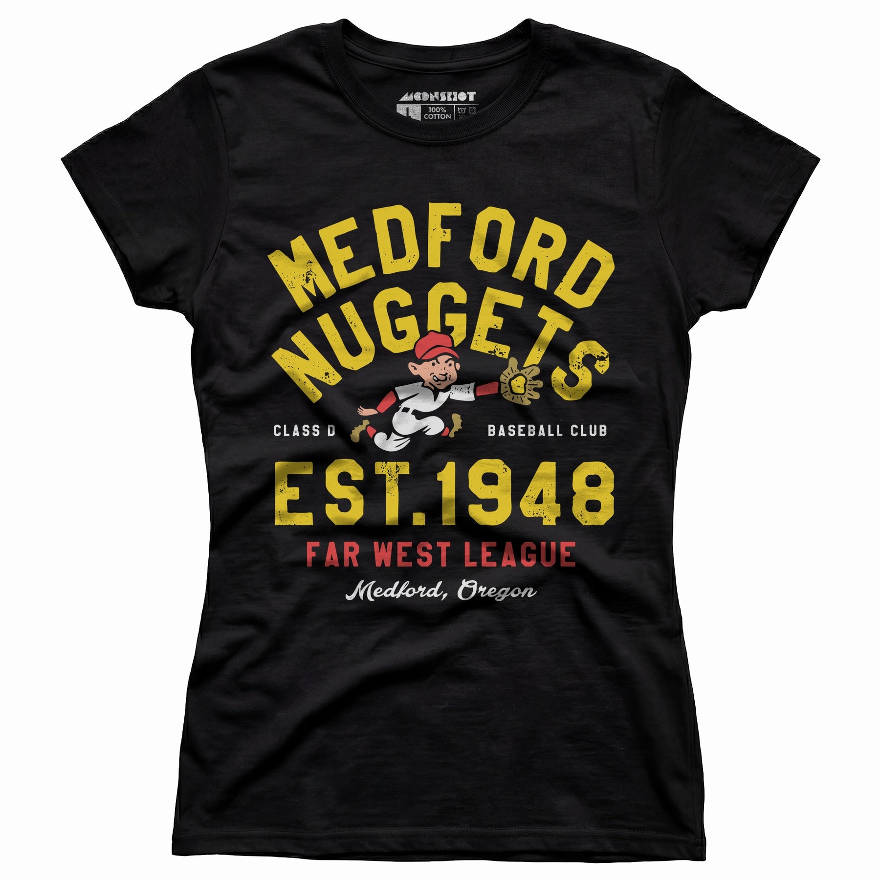 Medford Nuggets - Oregon - Vintage Defunct Baseball Teams - Women's T-Shirt