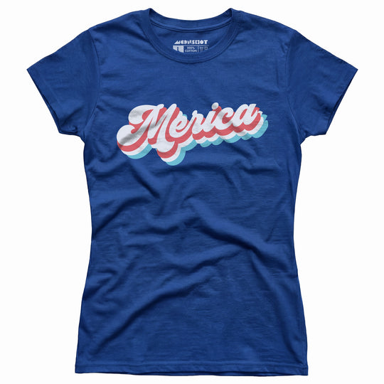 Merica Retro Stylish - Women's T-Shirt