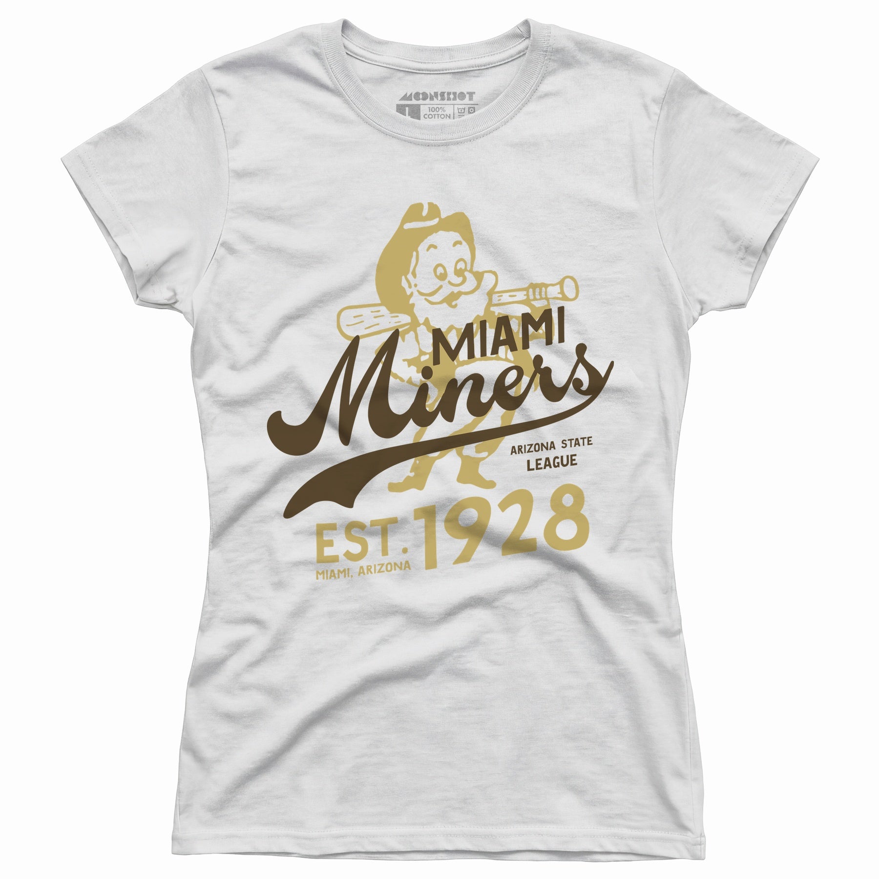 Miami Miners - Arizona - Vintage Defunct Baseball Teams - Women's T-Shirt