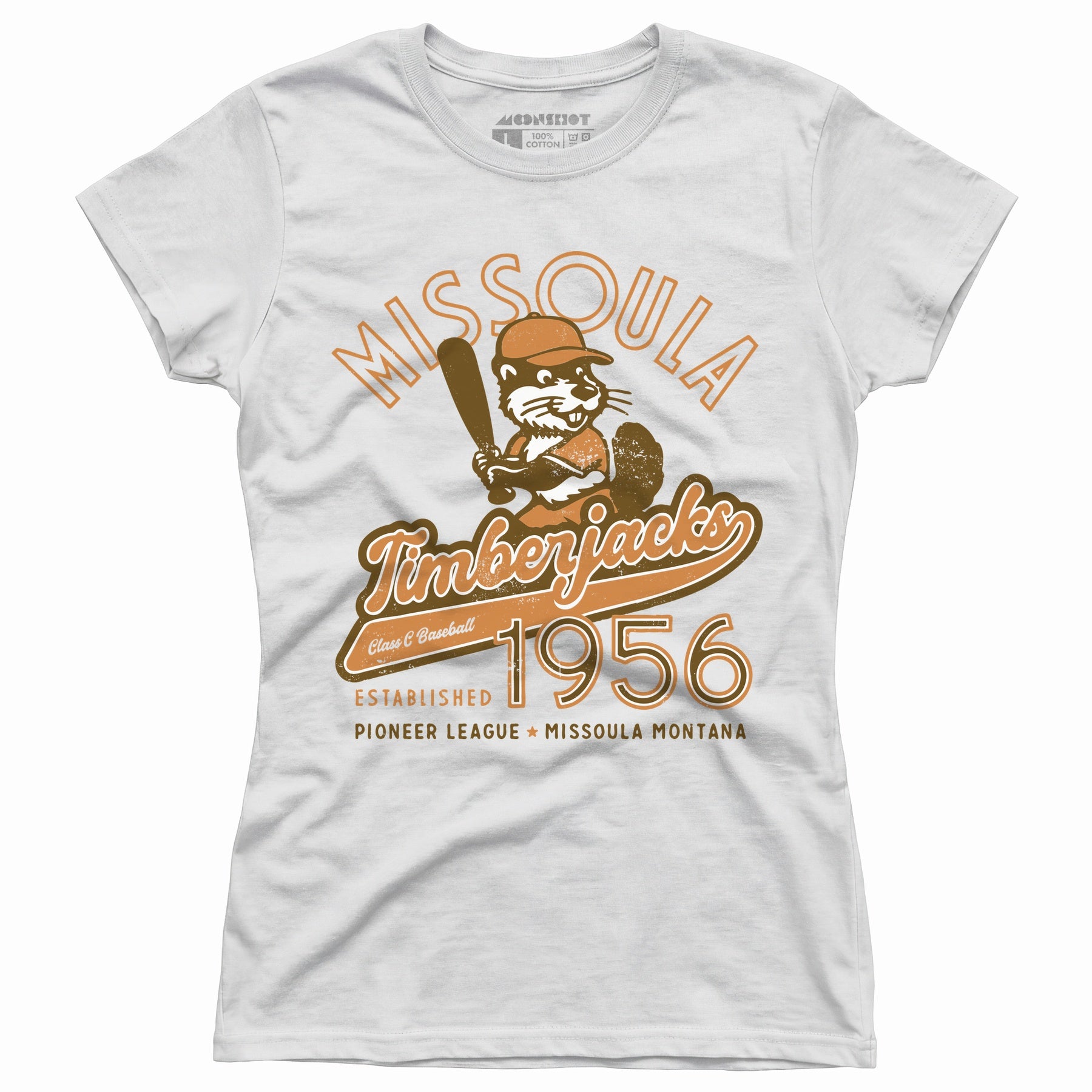 Missoula Timberjacks - Montana - Vintage Defunct Baseball Teams - Women's T-Shirt