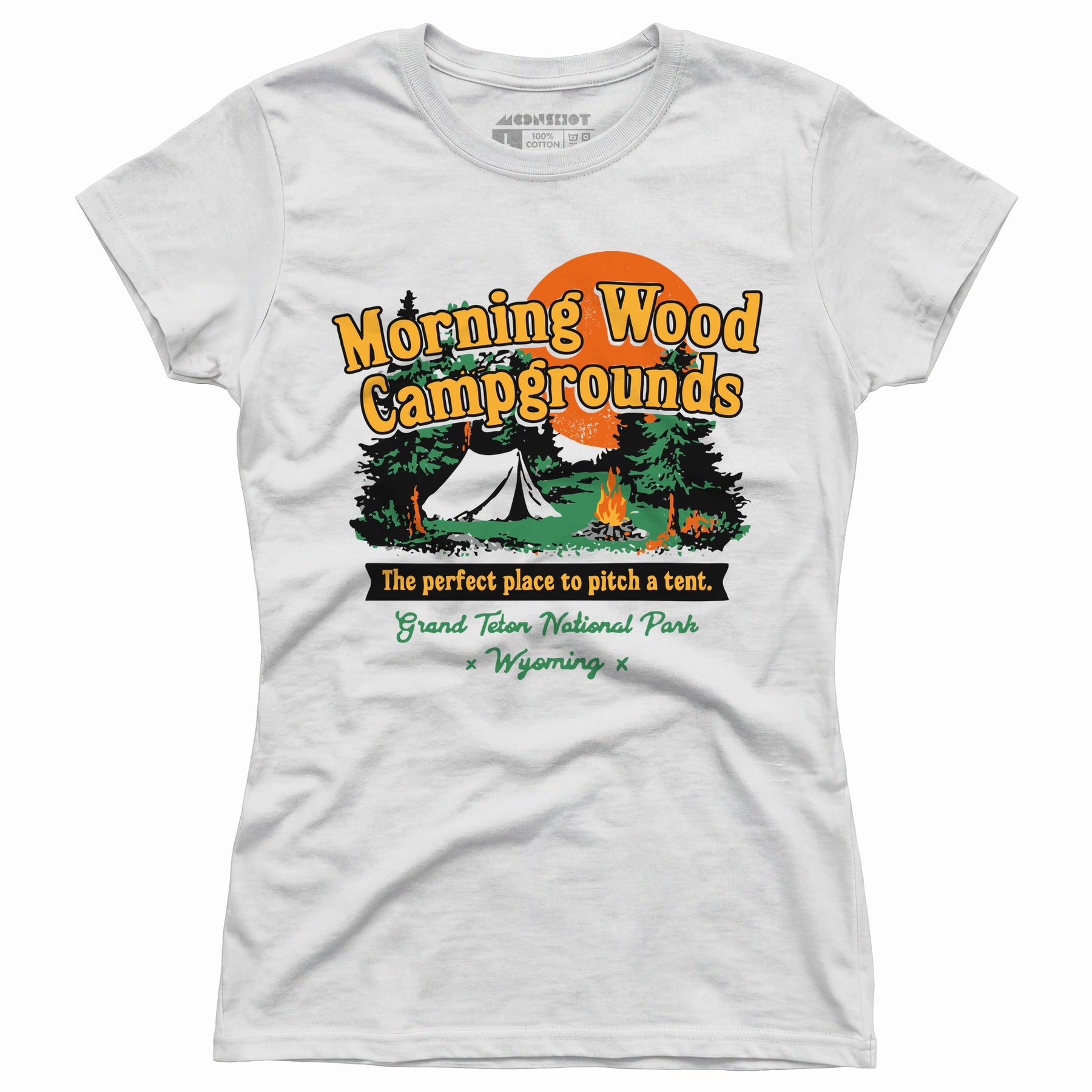 Morning Wood Campgrounds v2 - Women's T-Shirt