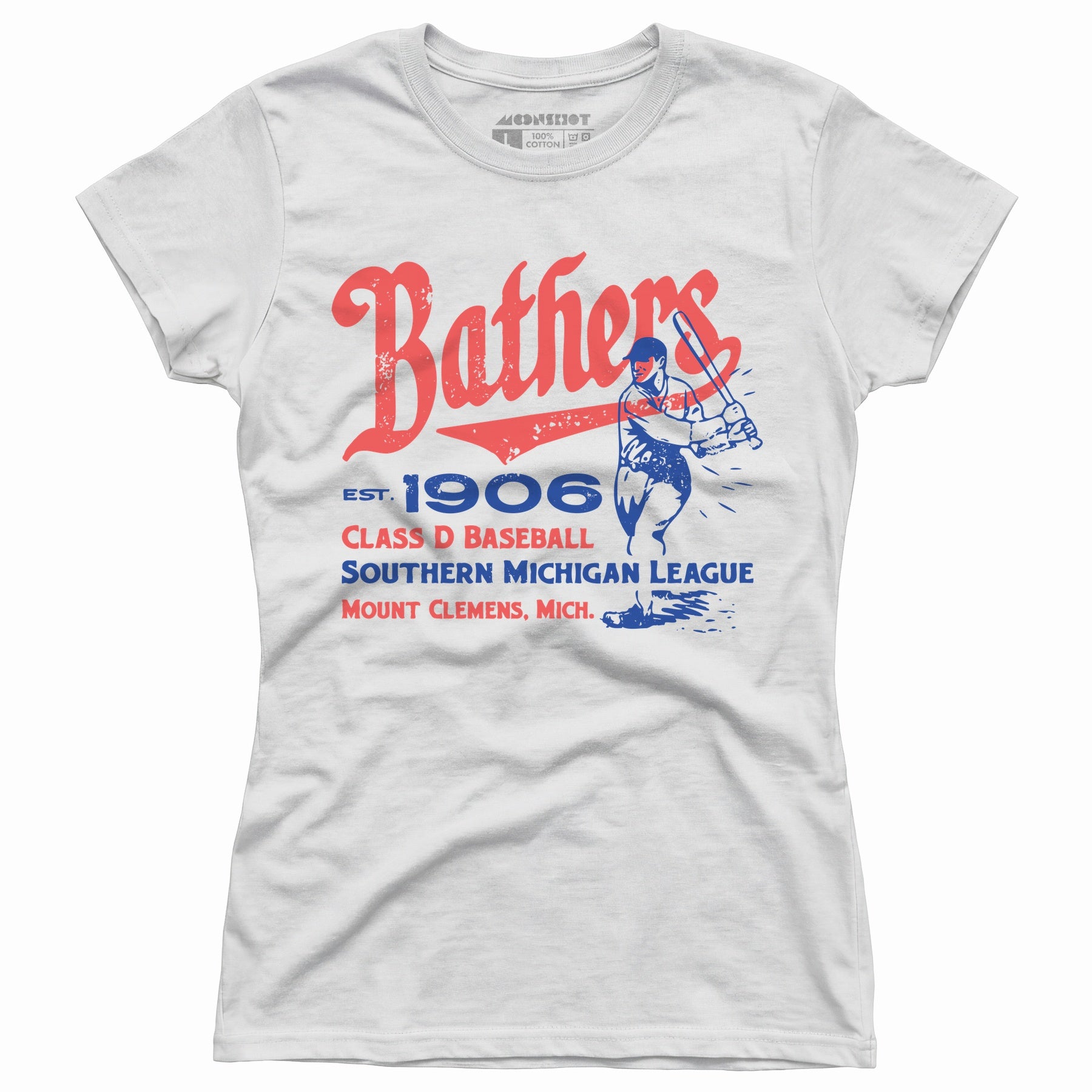 Mount Clemens Bathers - Michigan - Vintage Defunct Baseball Teams - Women's T-Shirt