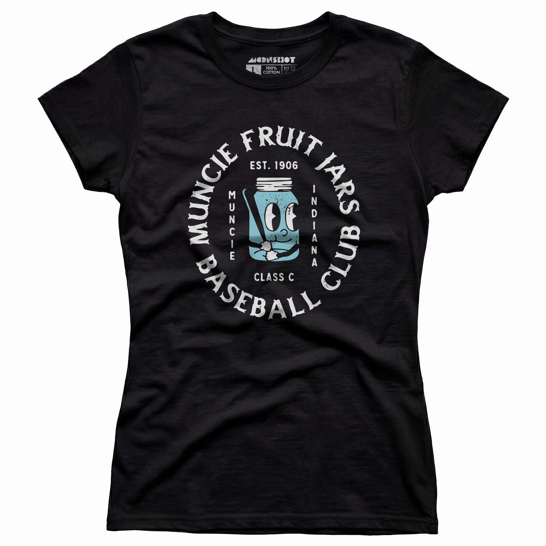 Muncie Fruit Jars - Indiana - Vintage Defunct Baseball Teams - Women's T-Shirt