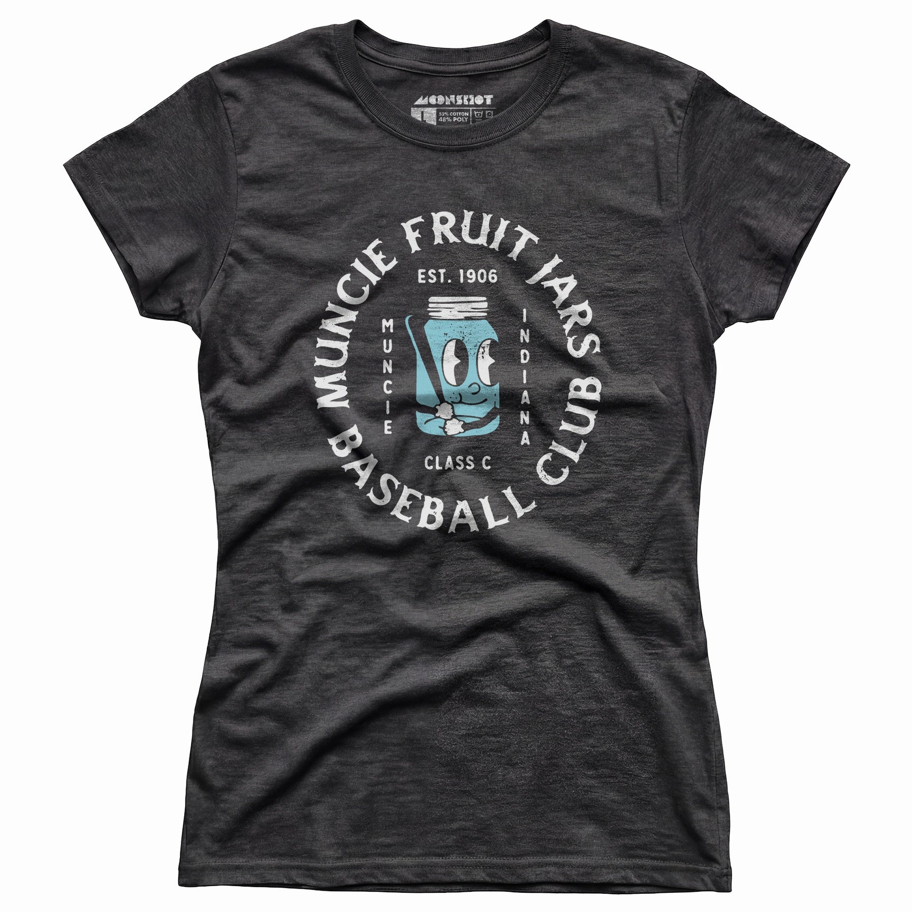 Muncie Fruit Jars - Indiana - Vintage Defunct Baseball Teams - Women's T-Shirt