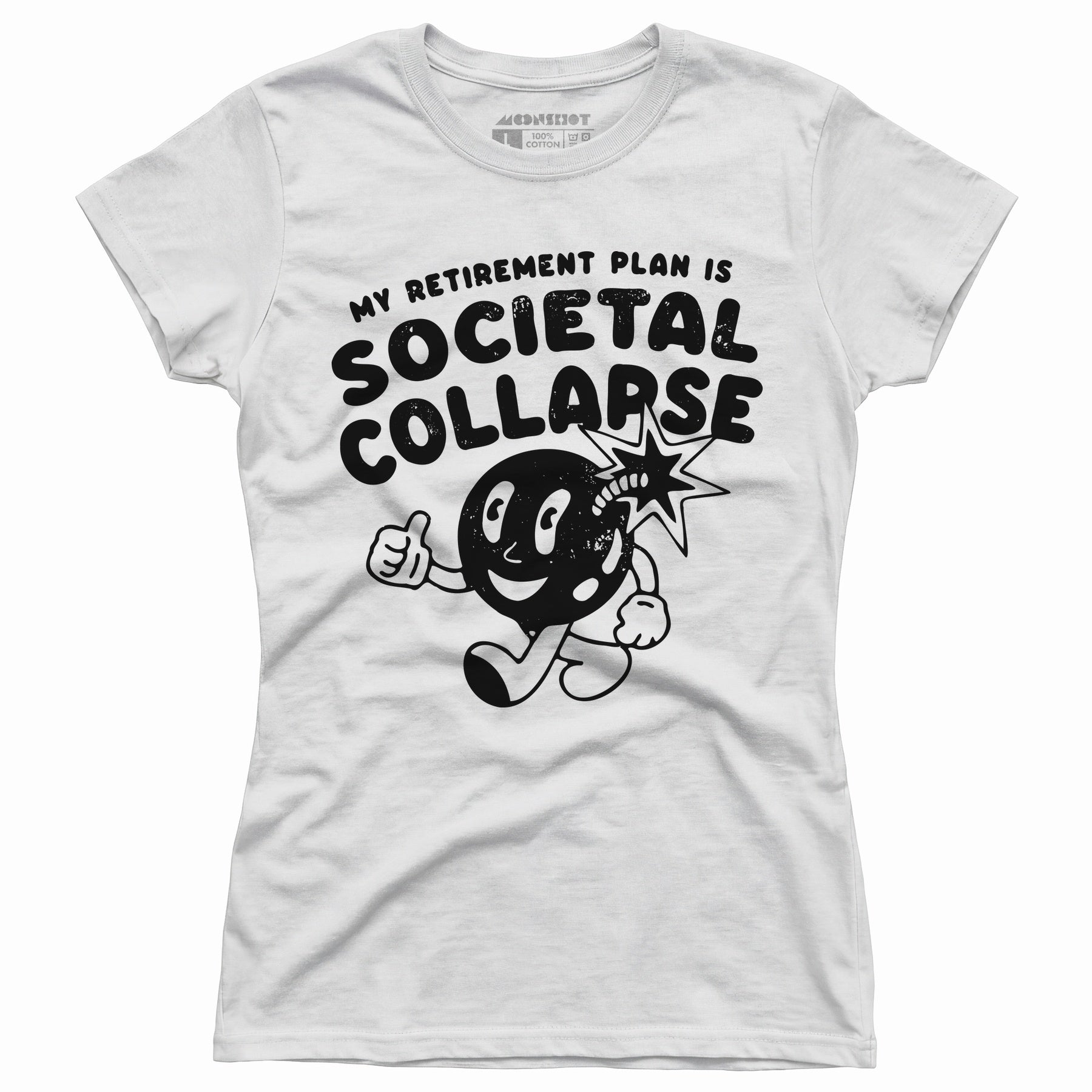 My Retirement Plan is Societal Collapse - Women's T-Shirt