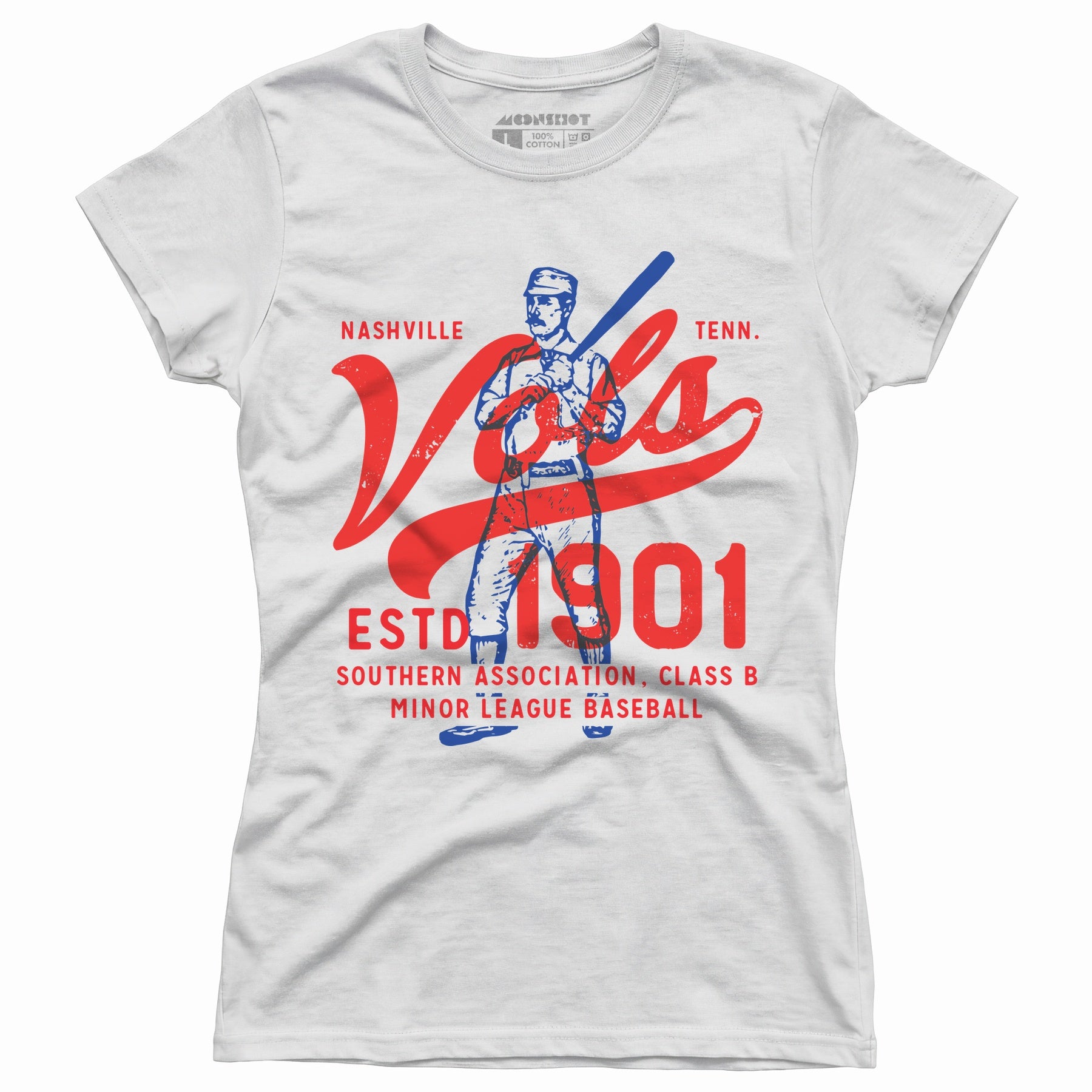 Nashville Vols - Tennessee - Vintage Defunct Baseball Teams - Women's T-Shirt