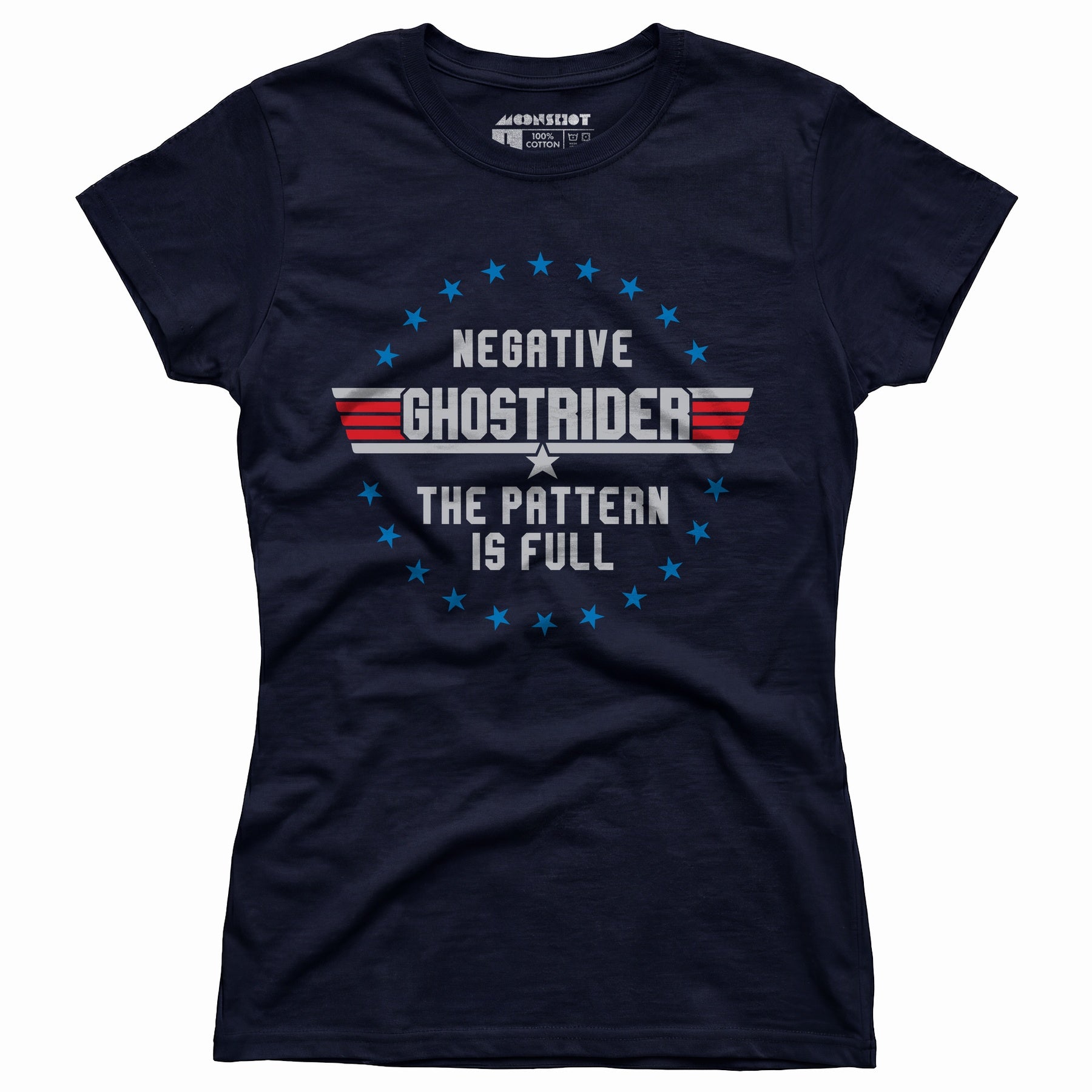 Negative Ghostrider The Pattern is Full - Women's T-Shirt