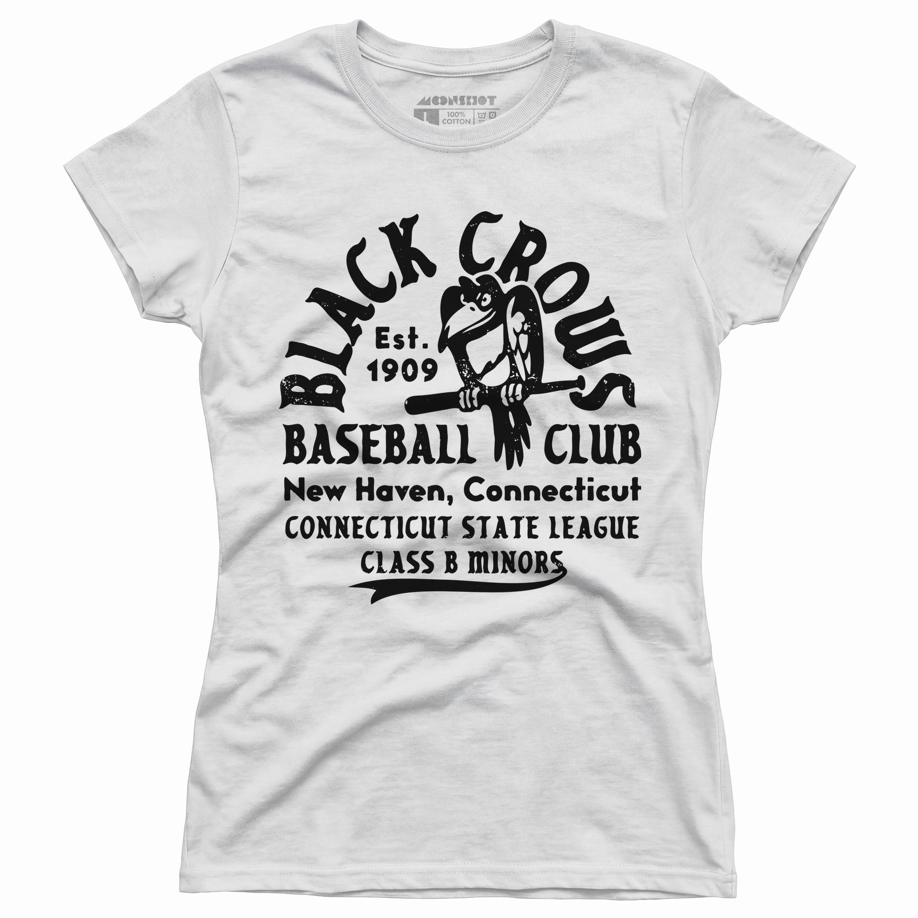New Haven Black Crows - Connecticut - Vintage Defunct Baseball Teams - Women's T-Shirt