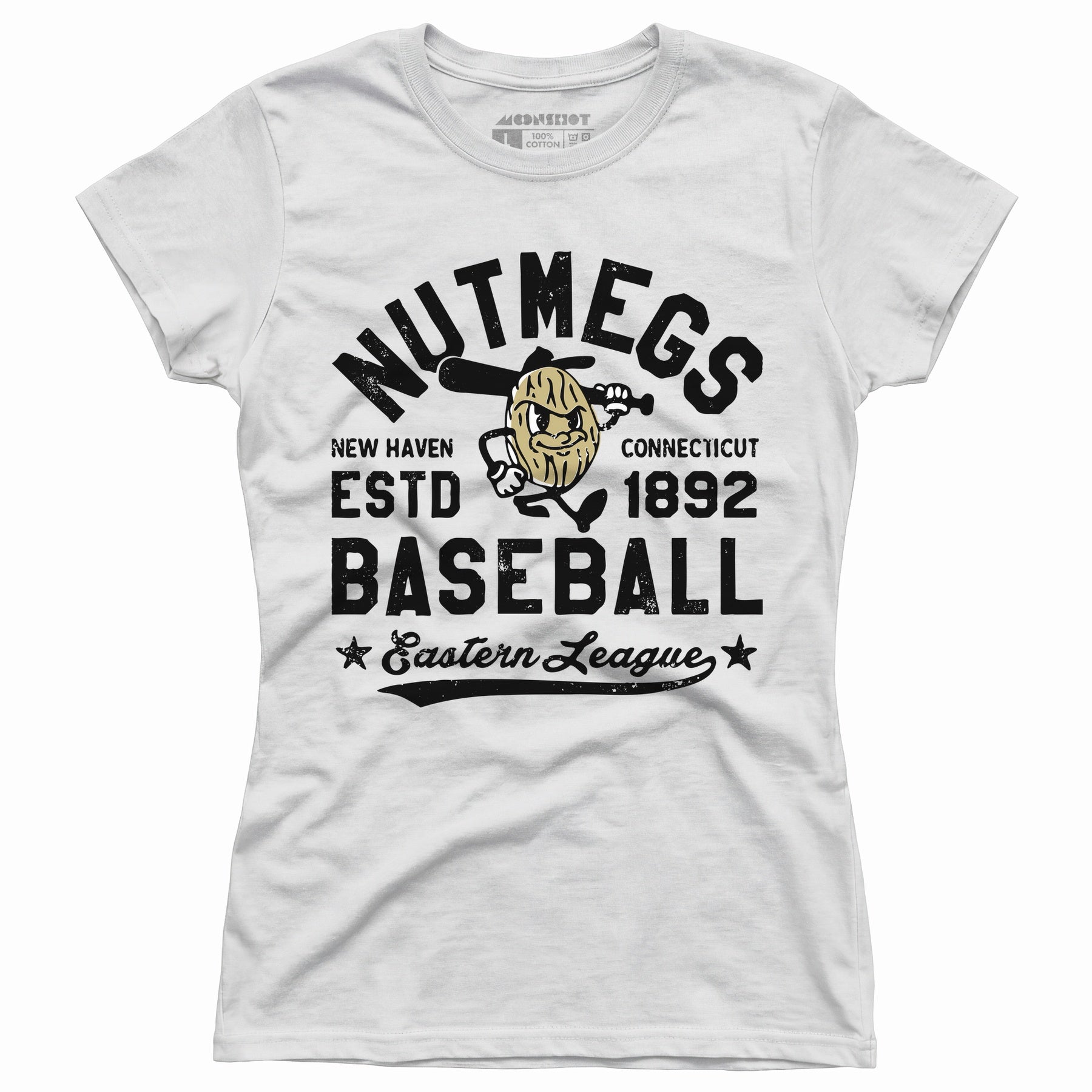 New Haven Nutmegs - Connecticut - Vintage Defunct Baseball Teams - Women's T-Shirt