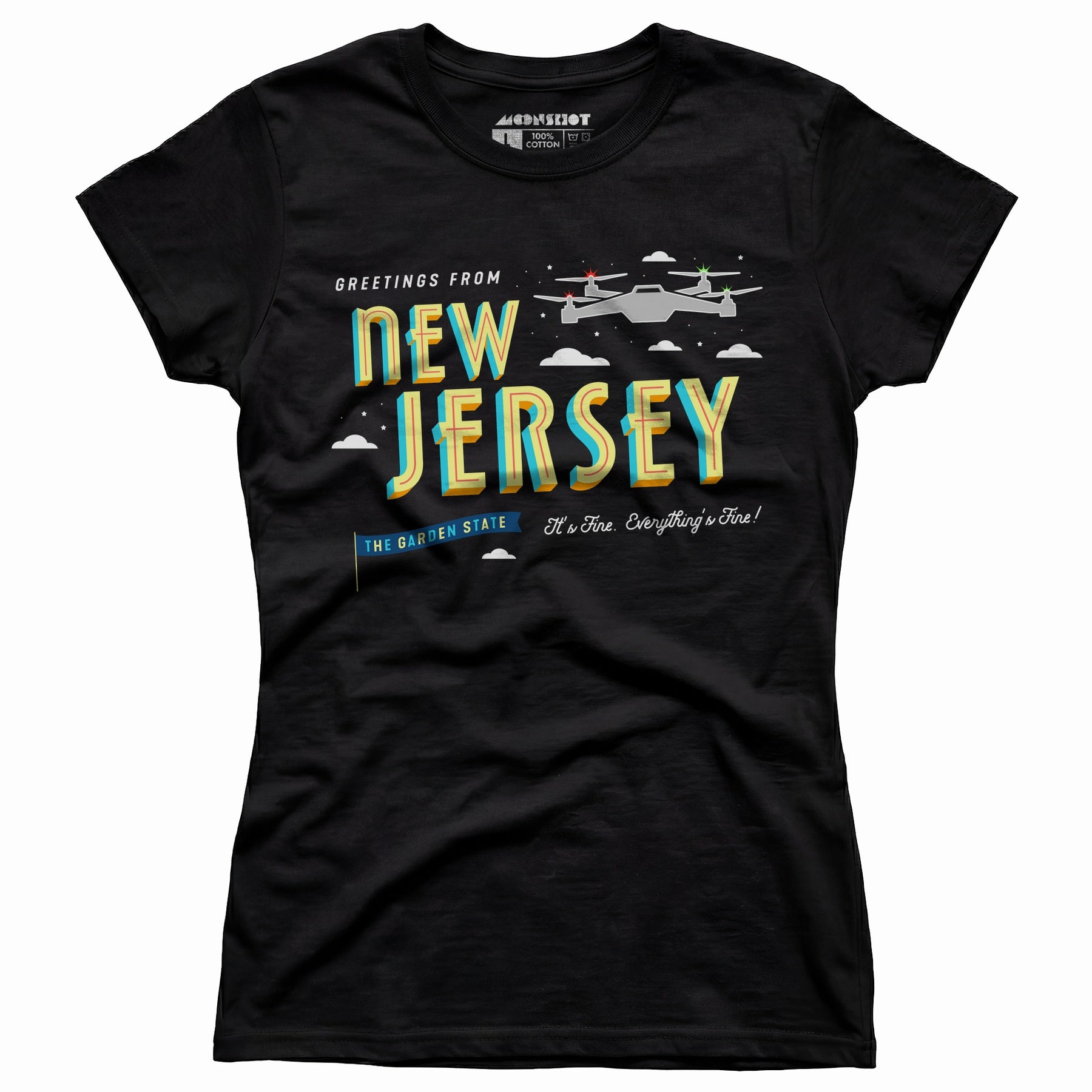 New Jersey Drones - Everything's Fine - Women's T-Shirt