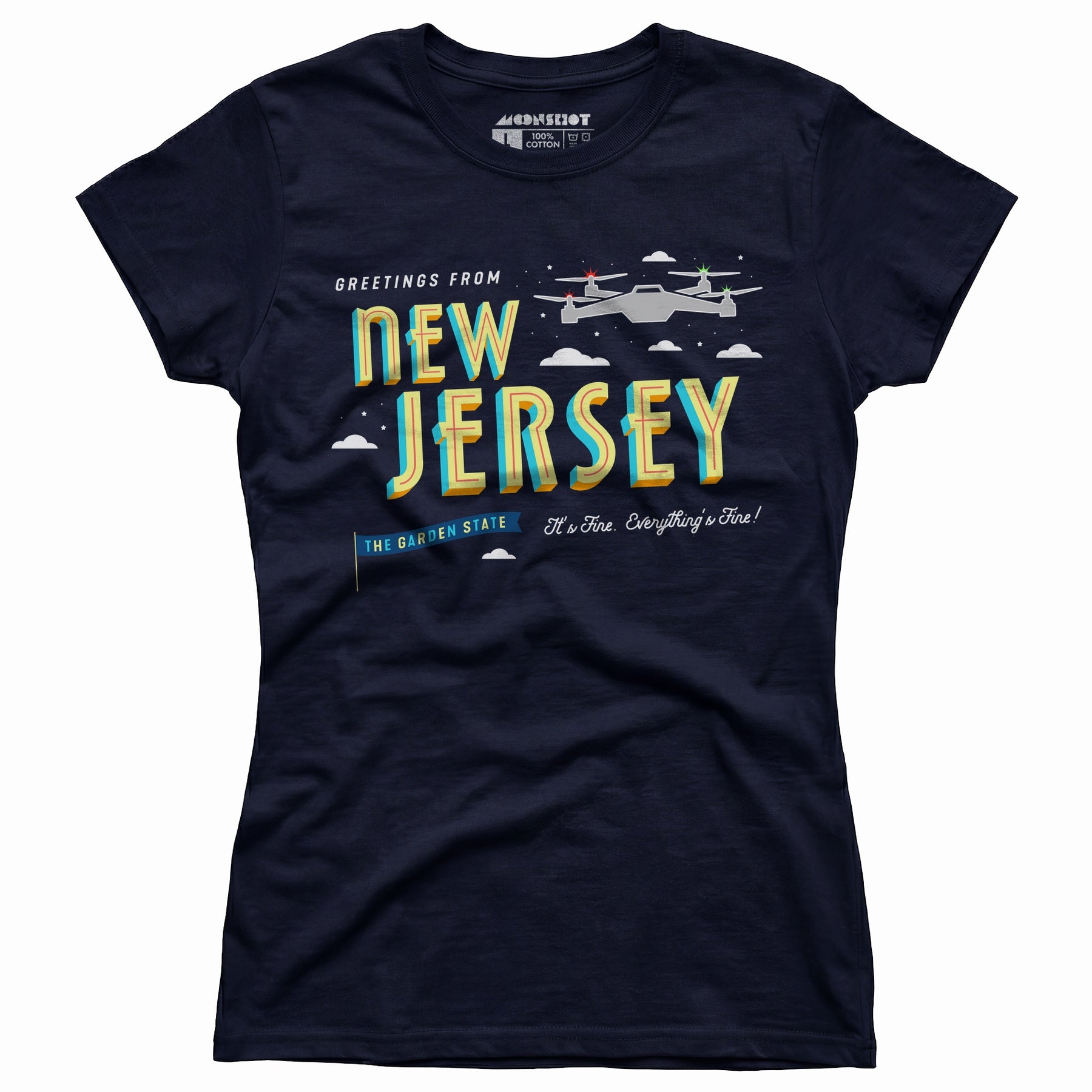 New Jersey Drones - Everything's Fine - Women's T-Shirt