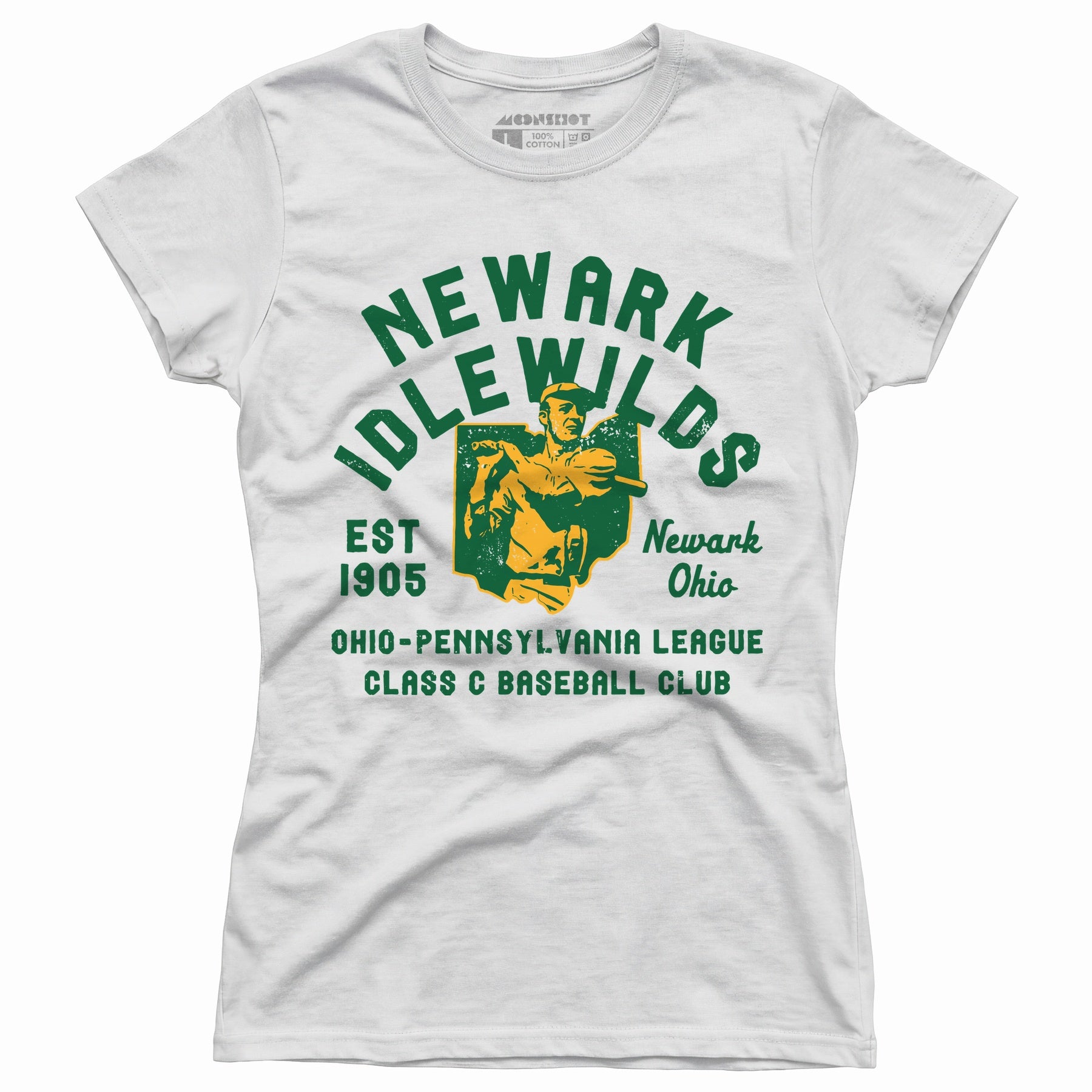 Newark Idlewilds - Ohio - Vintage Defunct Baseball Teams - Women's T-Shirt